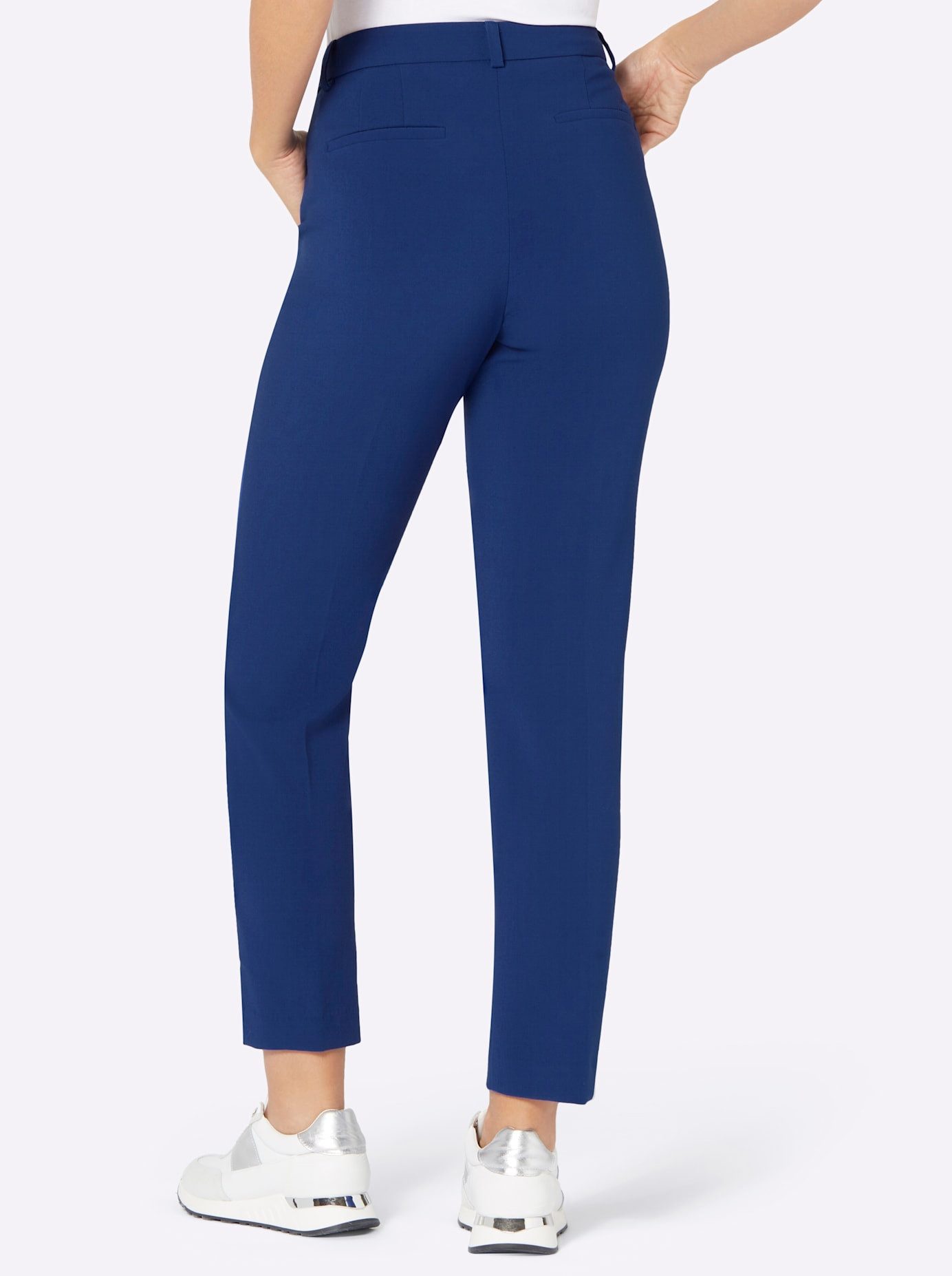 Creation L Pantalon met vouw