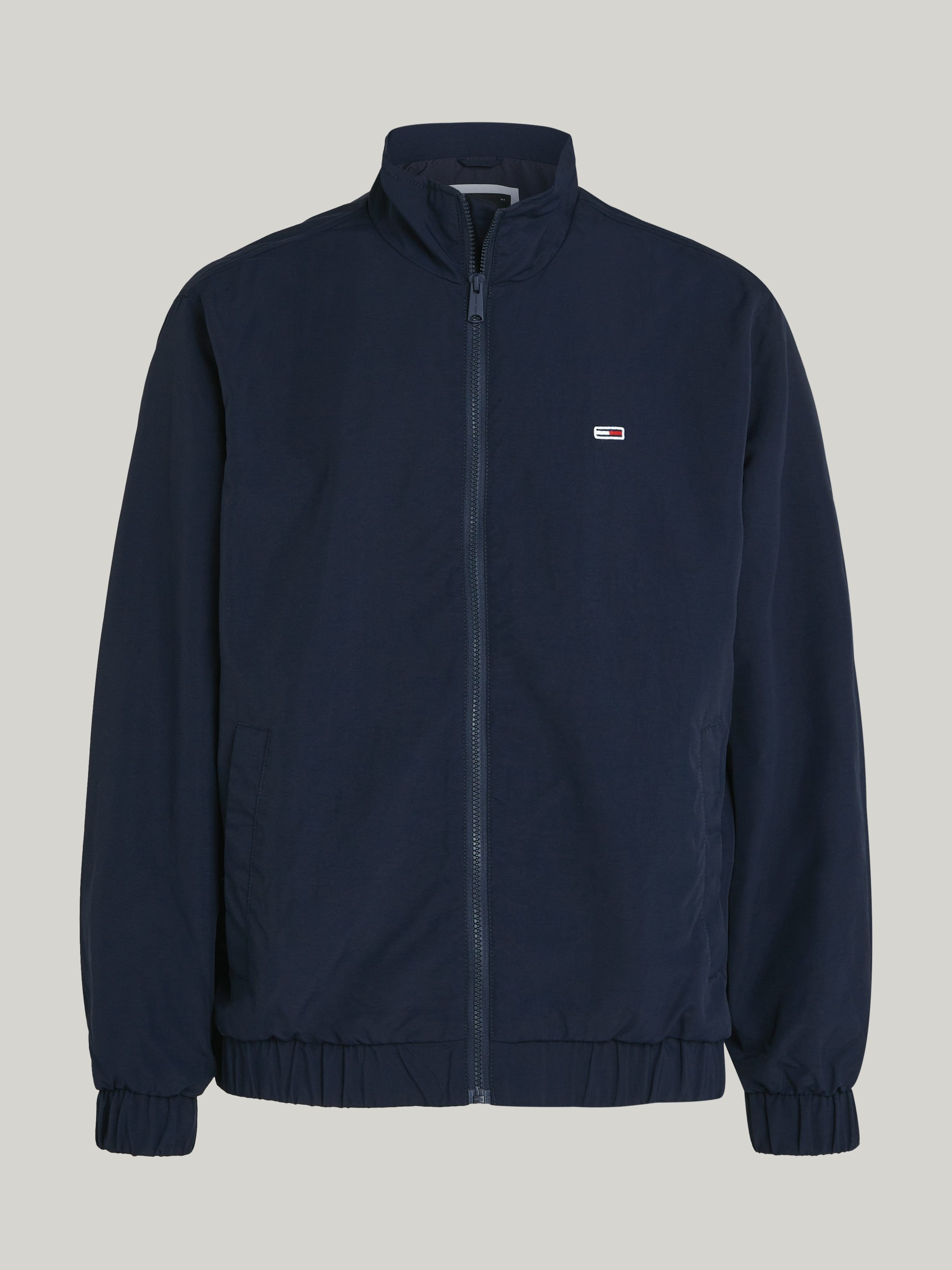 Tommy Jeans Plus Jack in collegestijl TJM ESSENTIAL JACKET EXT Grote maten en logo-borduurwerk