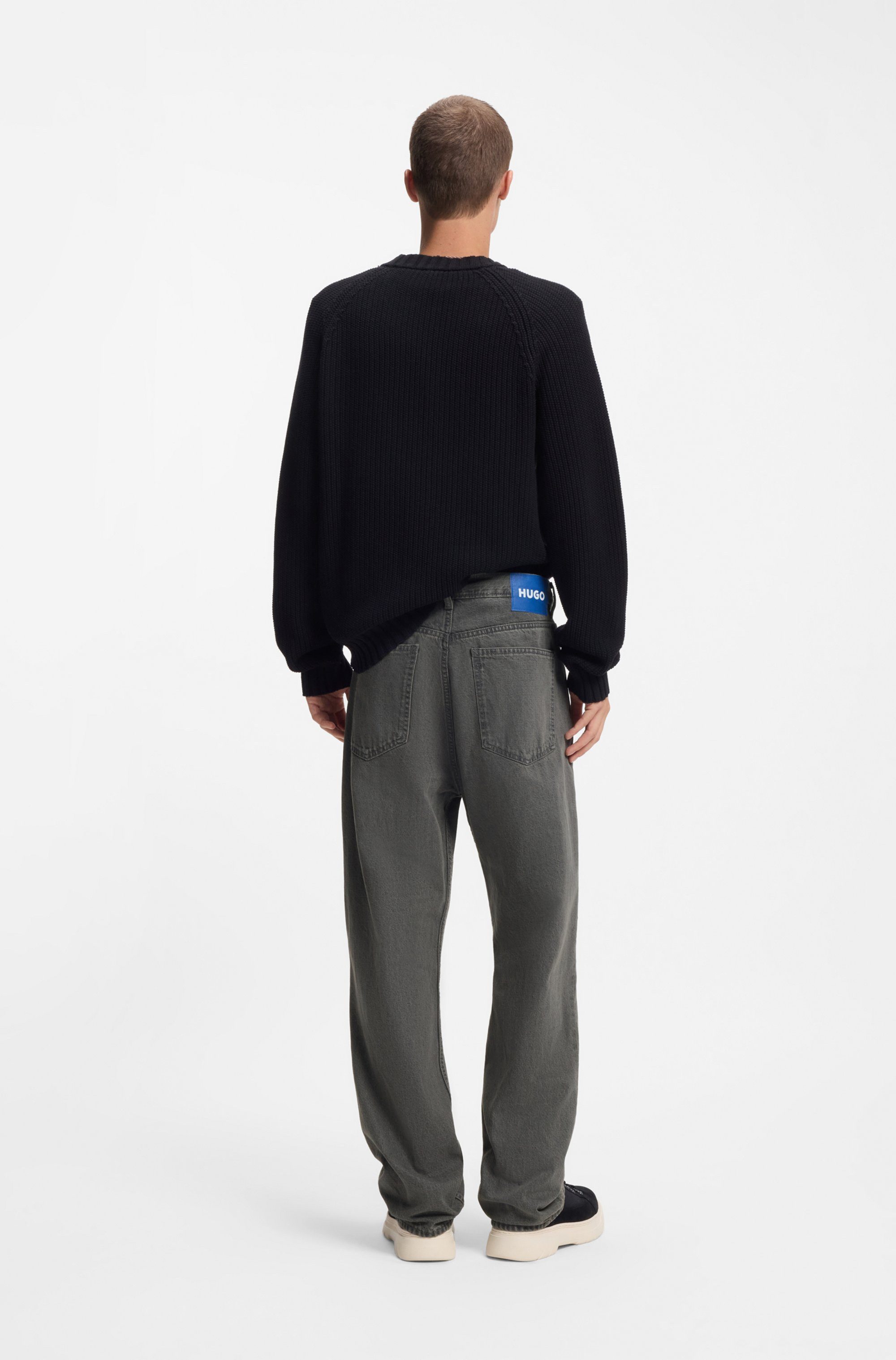 HUGO Blue Loose fit jeans Nate loose fit