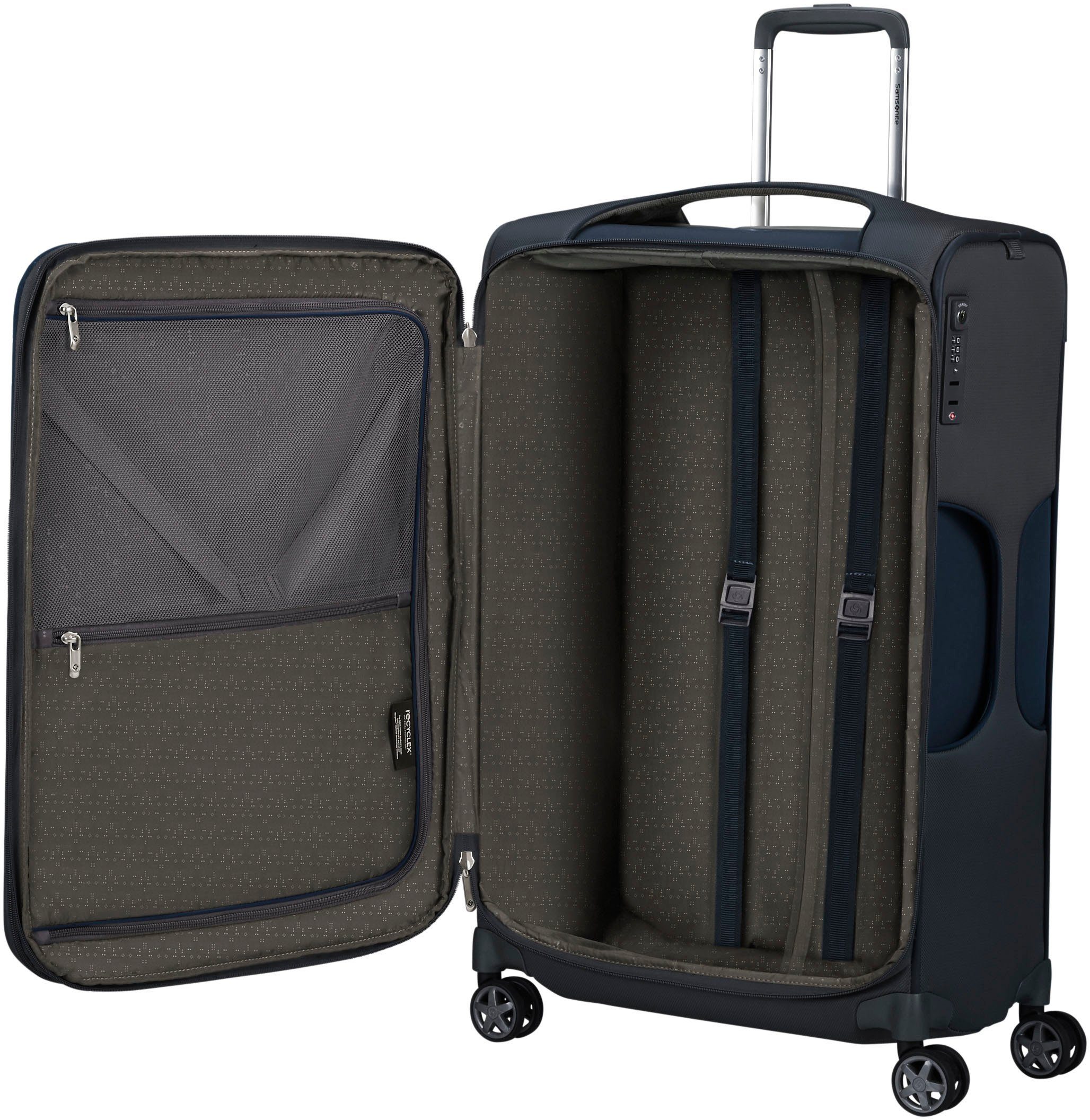 Samsonite Zachte bagage trolley D'LITE, verschillende maten en kleuren