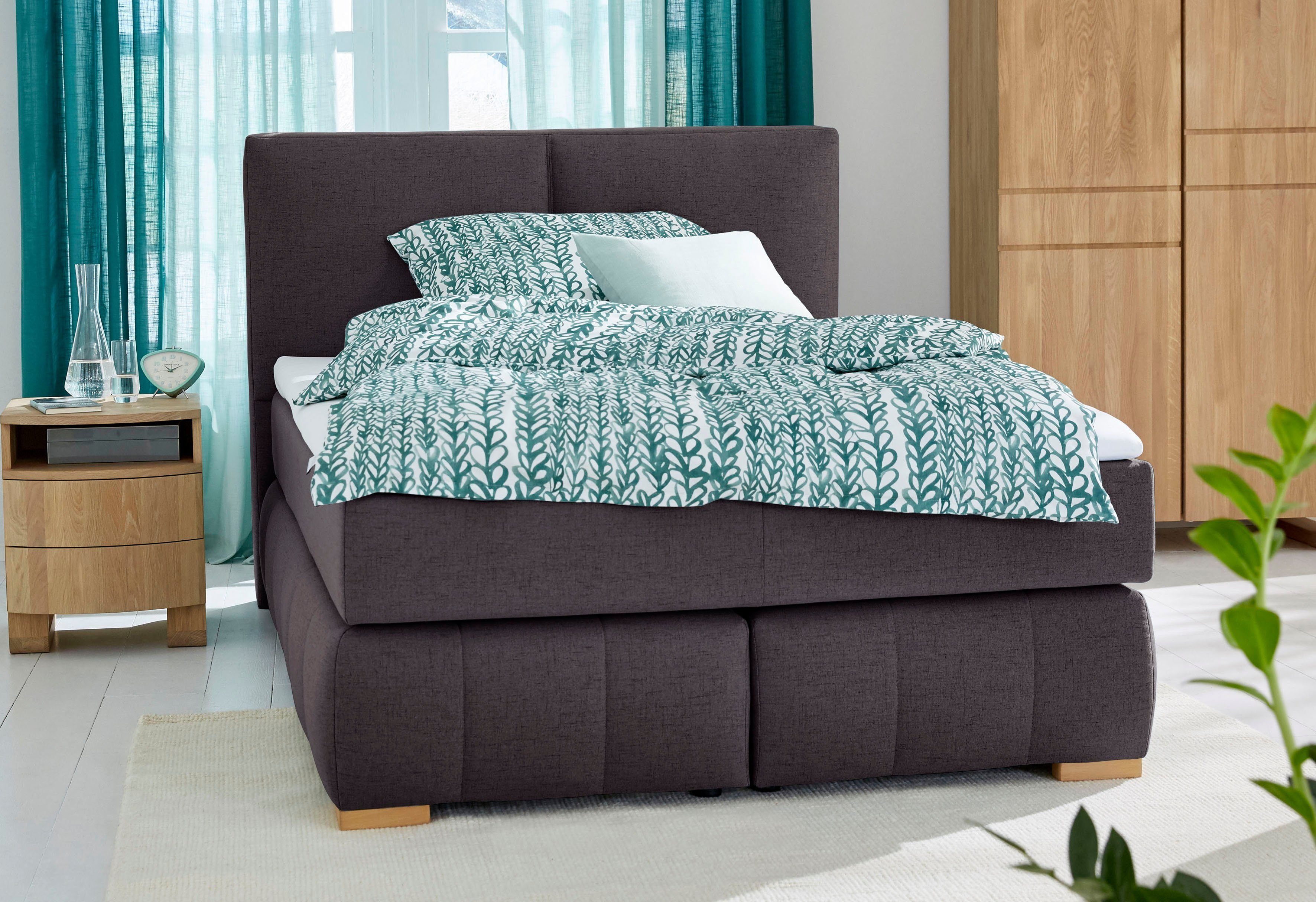 Guido Maria Kretschmer Home&Living Boxspring Wehma incl. matrastopper voor 3 verschillende matrassen, ook in fluwelen stof