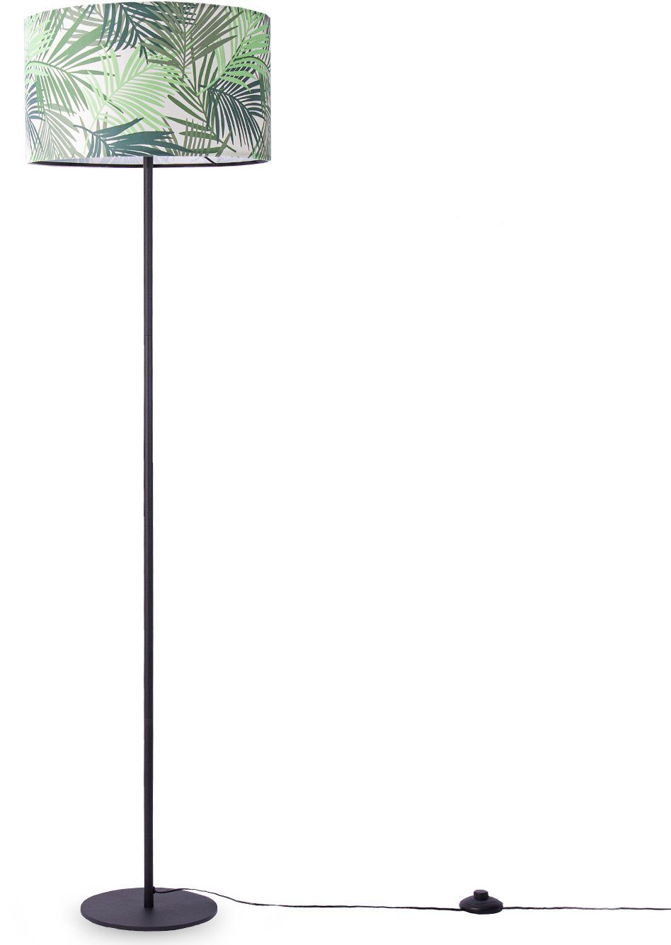 Paco Home Staande lamp Oostende 534 Vloerlamp kinderkamer lamp leeslamp decoratie woonkamer palm