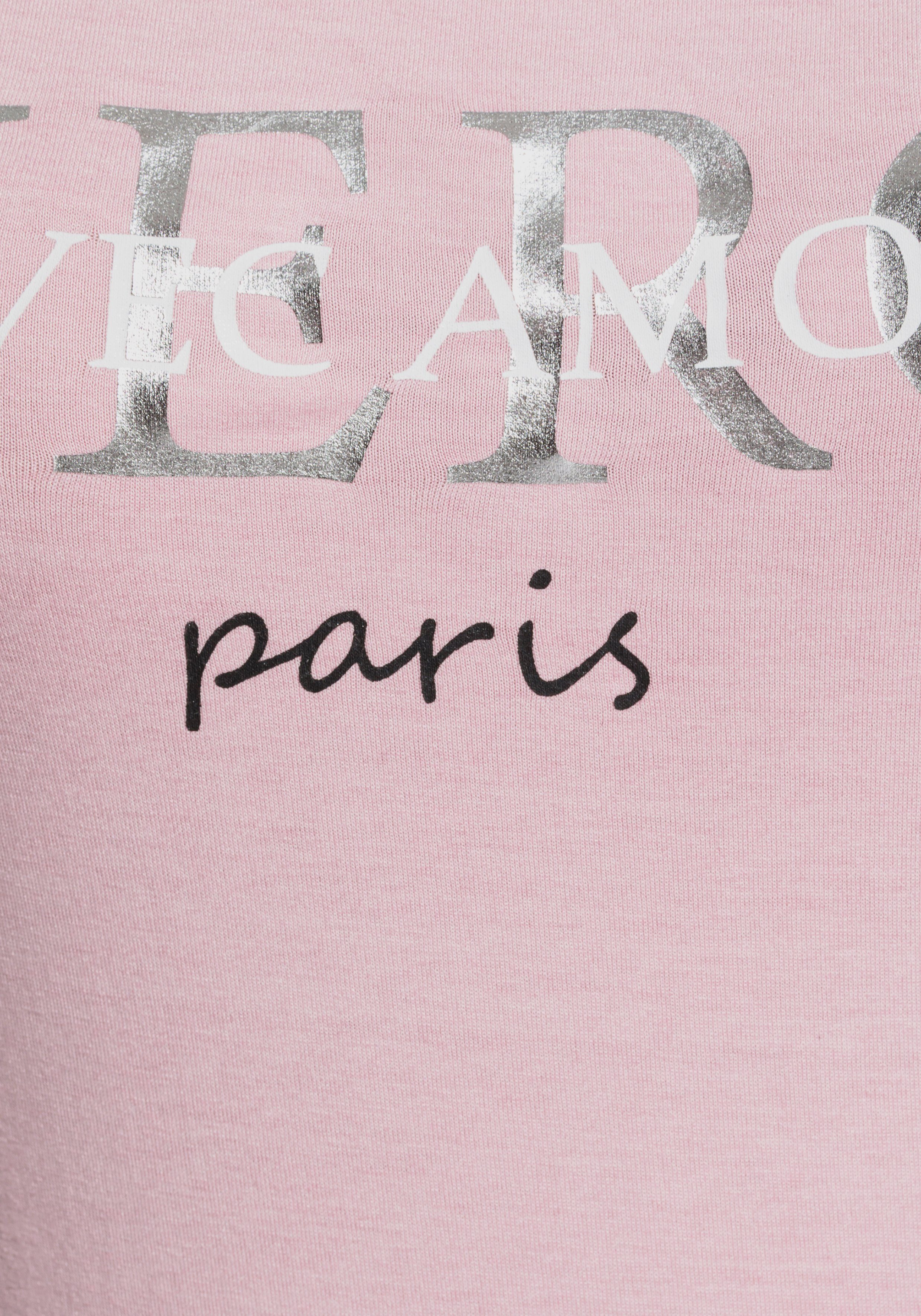 Melrose T-shirt met elegante opdruk - nieuwe collectie