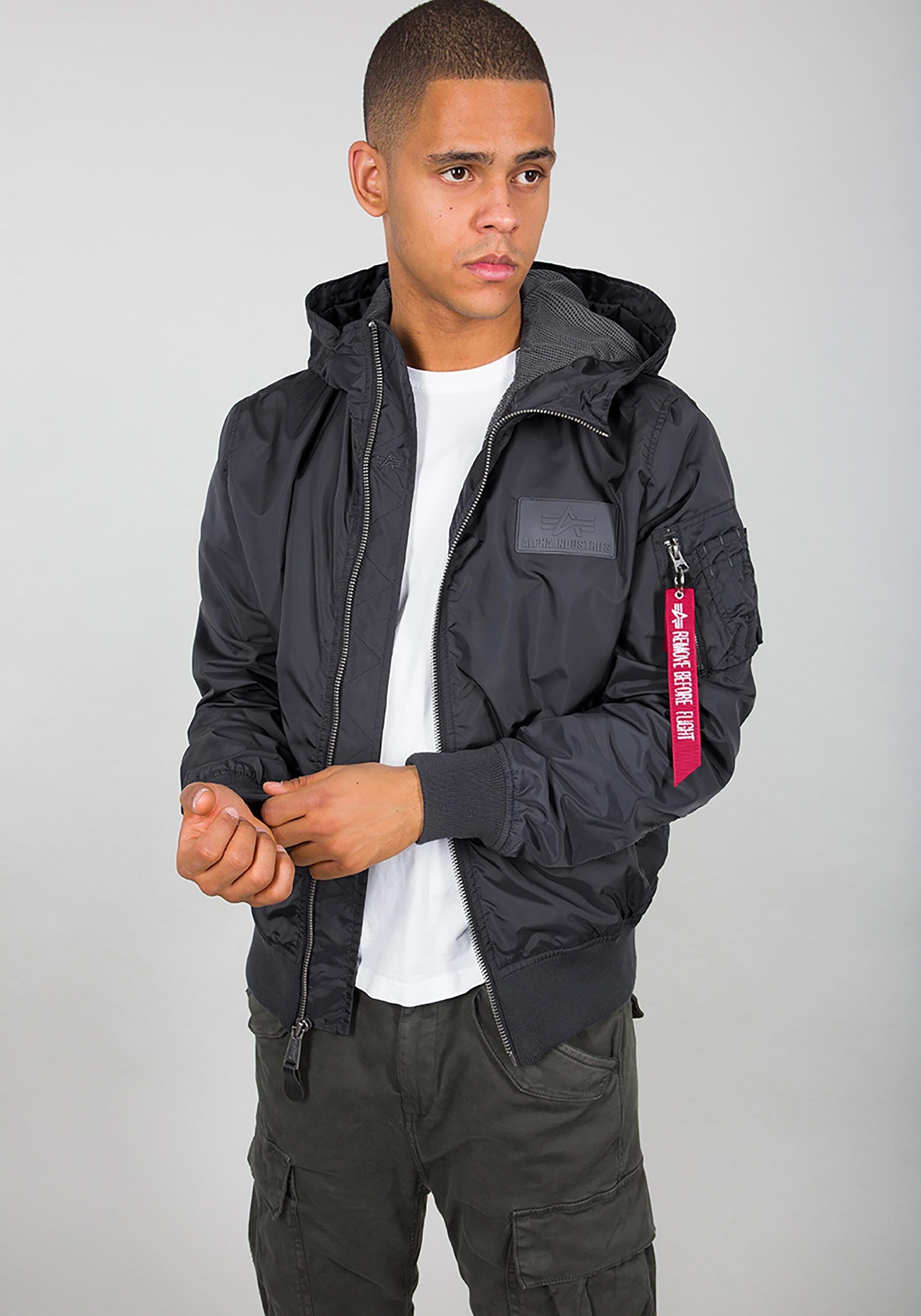 Alpha Industries Bomberjack Alpha Industries Men - Bomber Jackets MA-1 LW Hooded