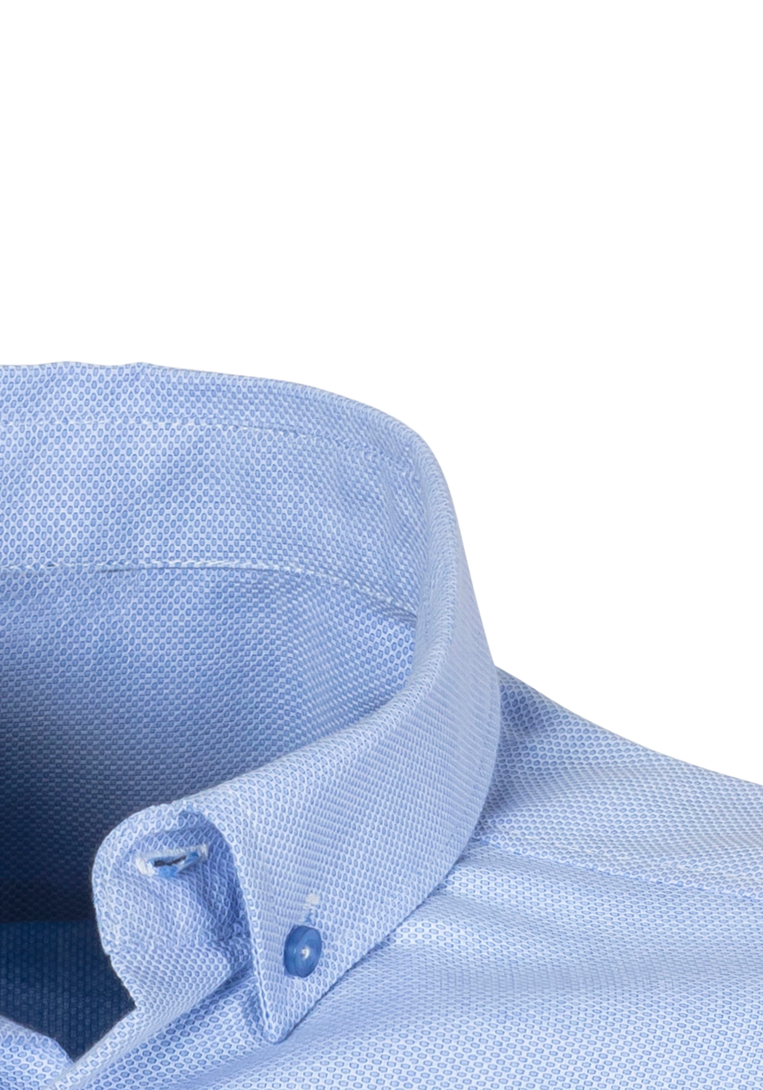 H.I.S Overhemd met lange mouwen Regular fit in hoogwaardige structuur-look