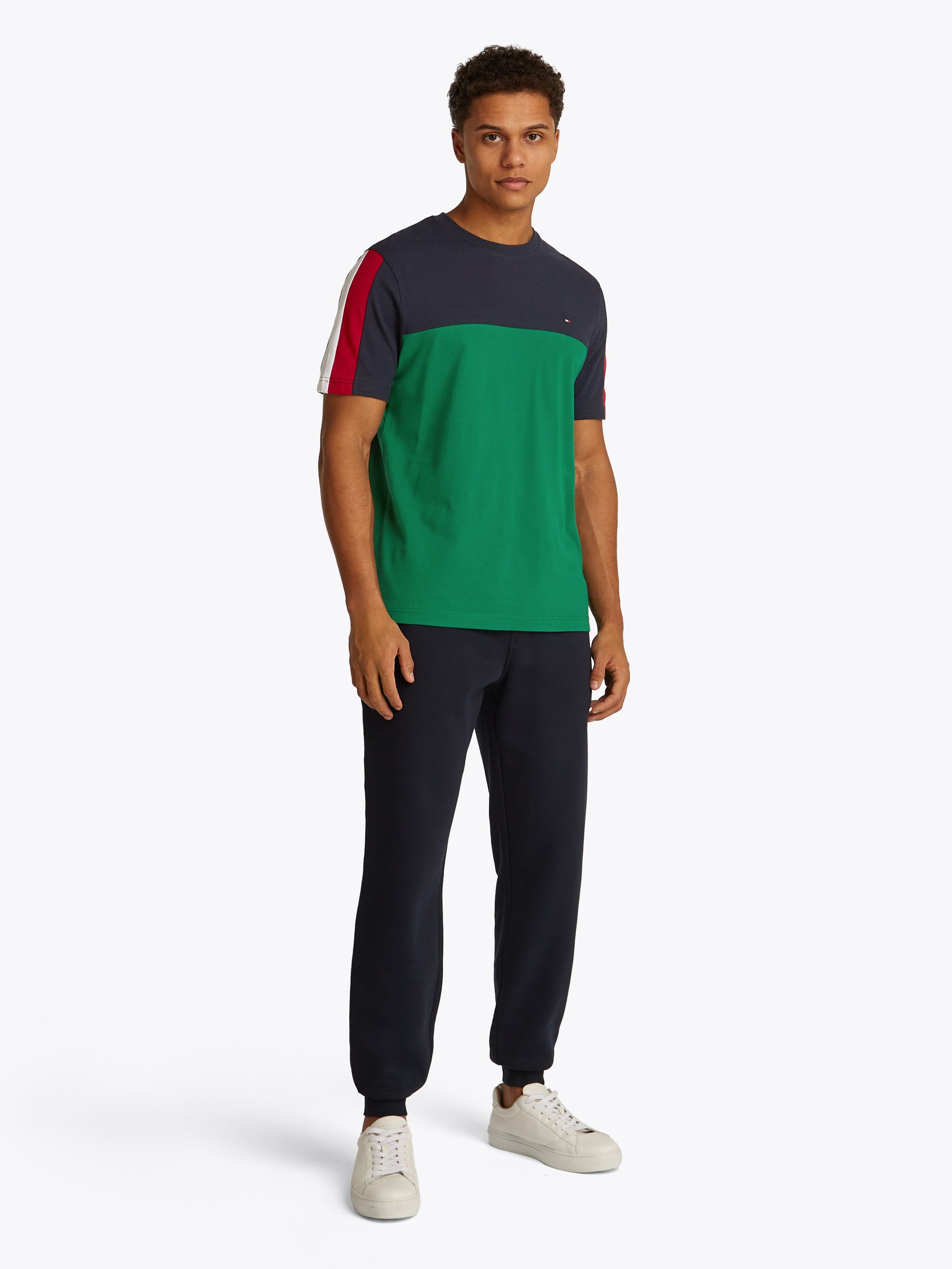 Tommy Hilfiger T-shirt GLOBAL STRIPE COLOURBLOCK TEE