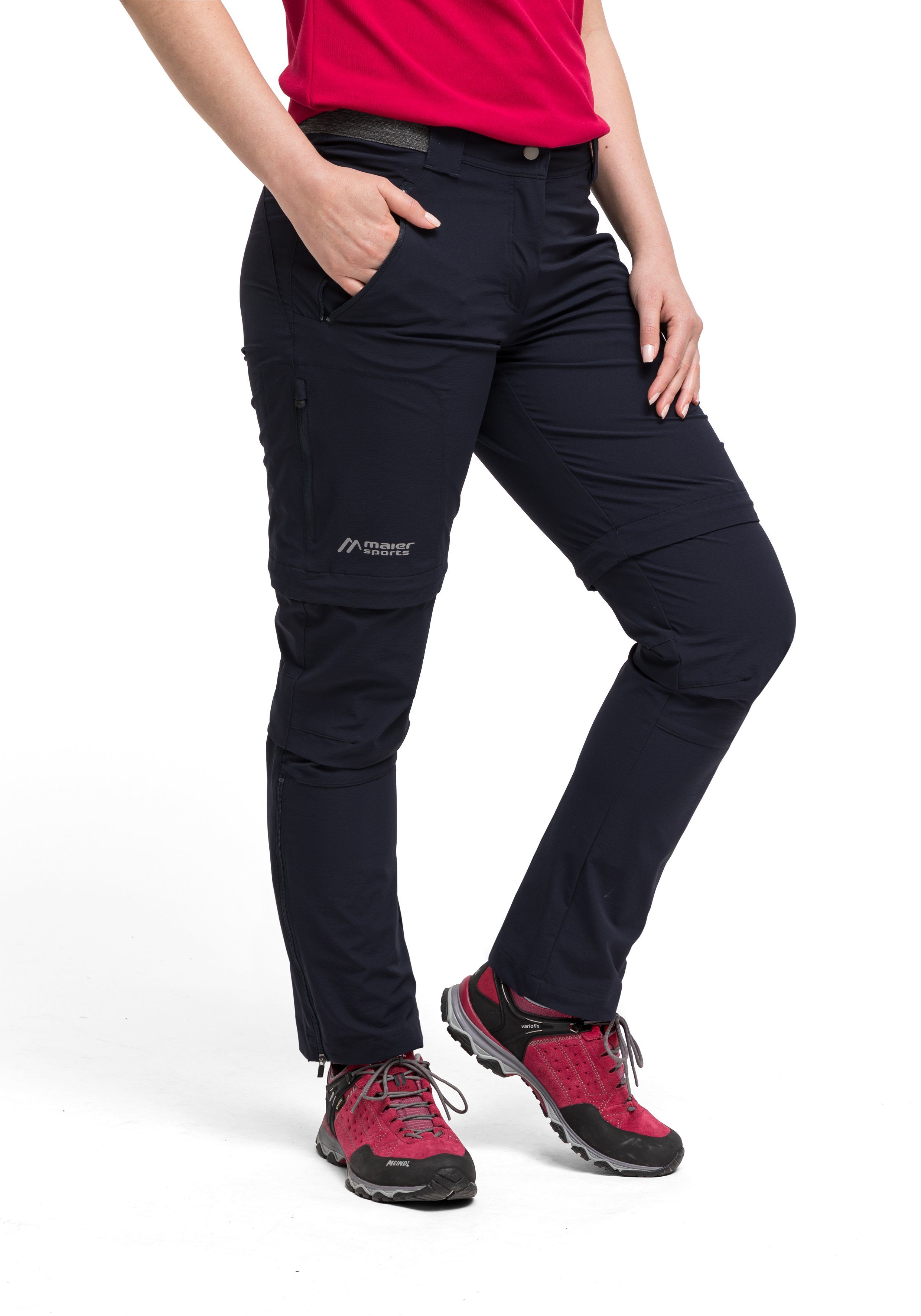 Maier Sports Functionele broek Norit Zip 2.0 W met praktische zipp-offfunctie