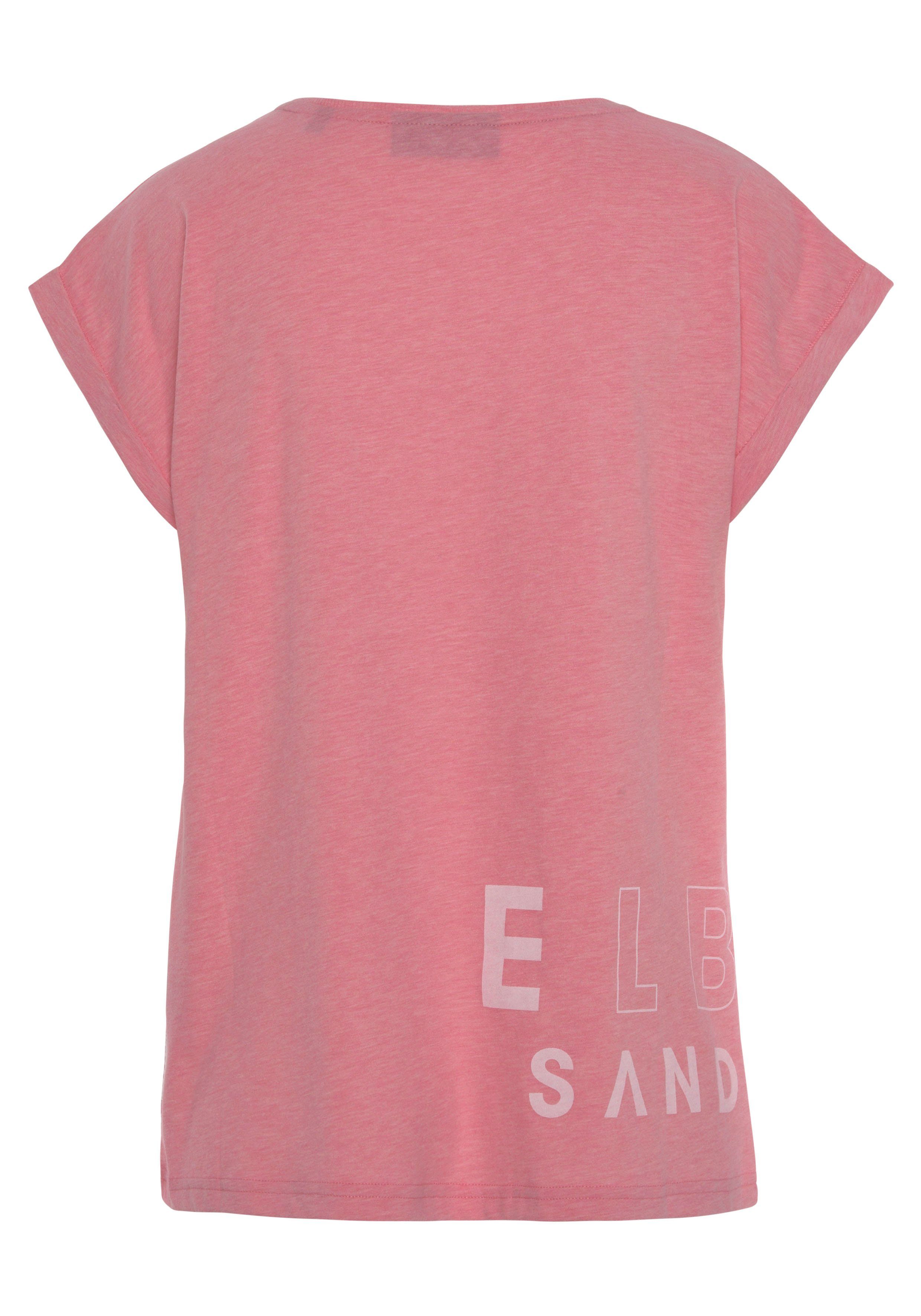 Elbsand T-shirt gemaakt van zachte jersey, shirt met korte mouwen, sportief en comfortabel