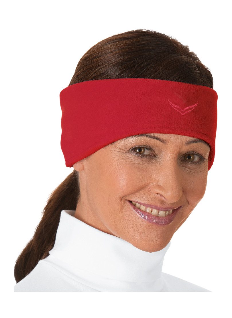 Trigema Hoofdband TRIGEMA Hoofdband (1 stuk) dames mutsen maat 2 rood