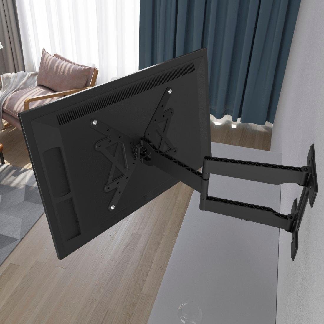 Hama Tv-wandhouder TV beugel kantelbaar, volledig beweeglijk(32"- 65"), 43", 50", 55"