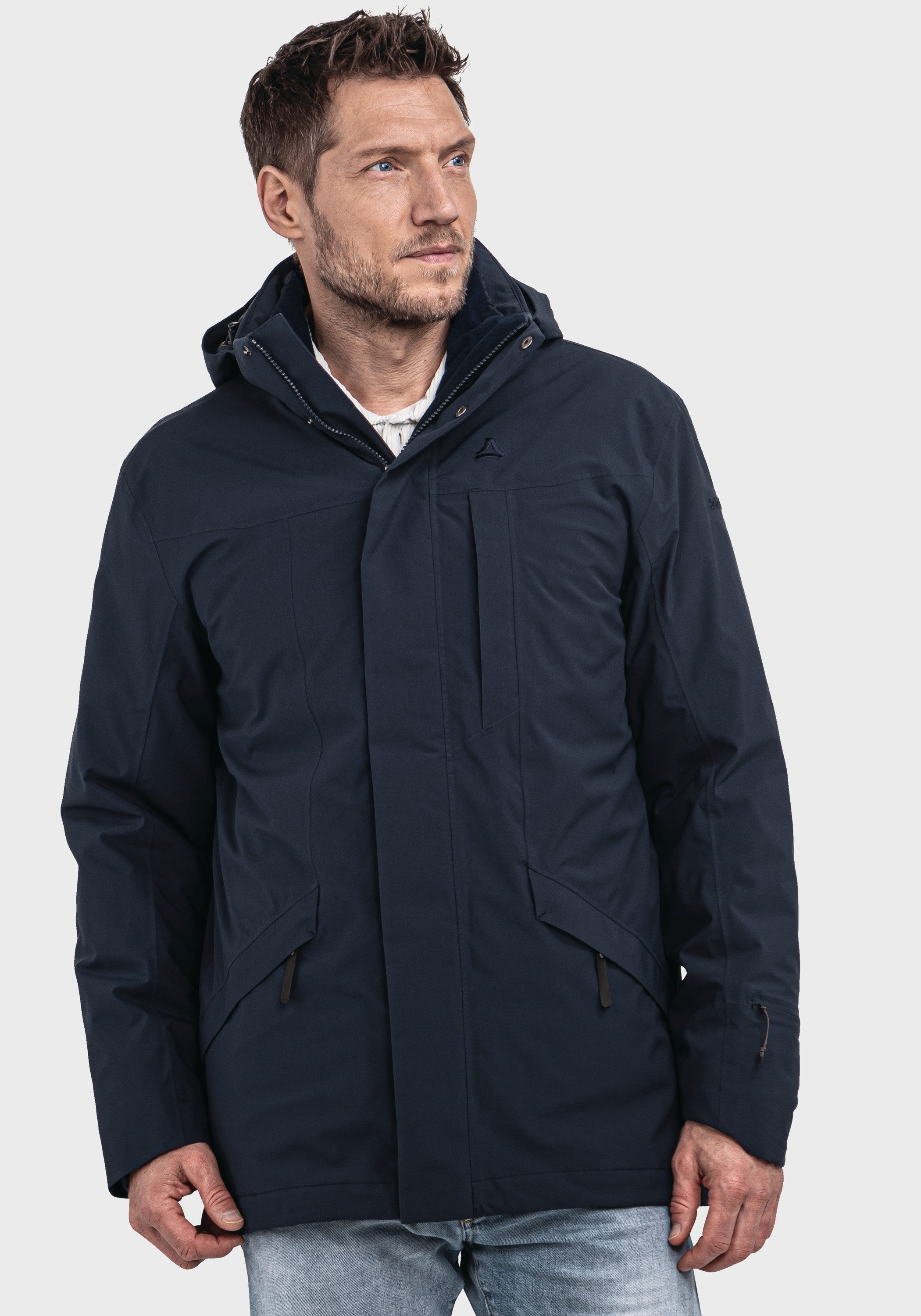 Schöffel 2-in-1-jack Urban 3in1 Parka Style Borkol MNS