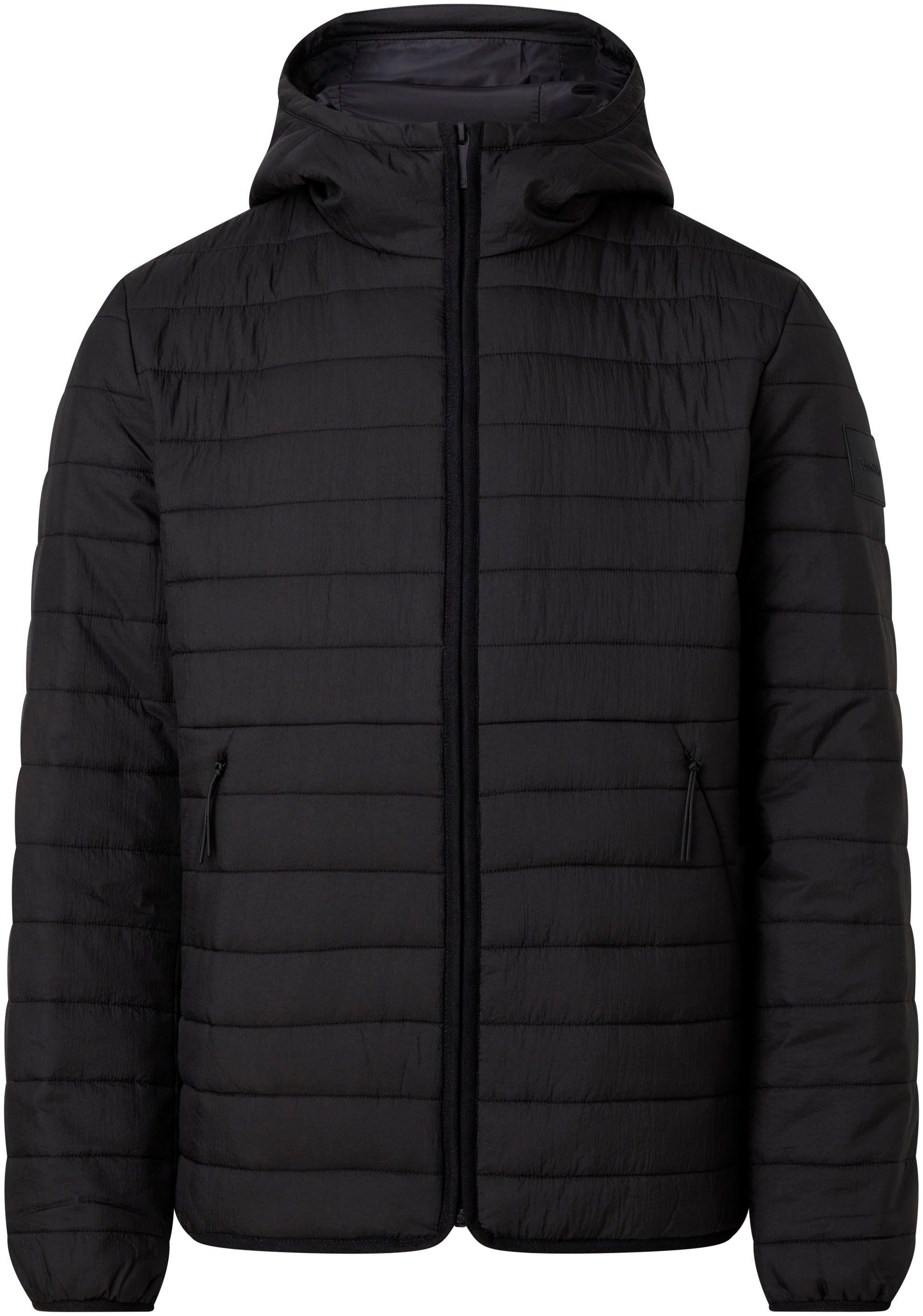 Calvin Klein Gewatteerde jas BT_QUILTED CRINKLE JACKET HOOD