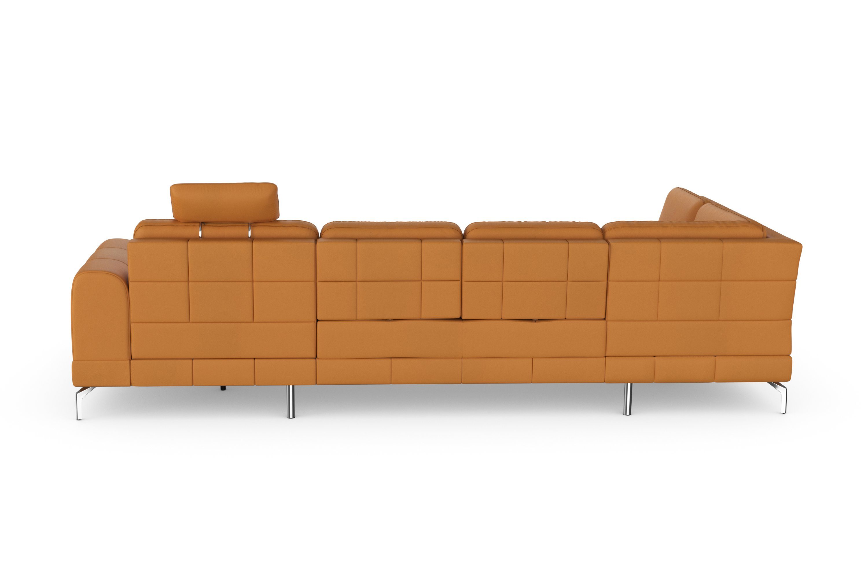 sit&more Zithoek Bendigo U-vorm inclusief zitdiepteverstelling, bodemvrijheid 15 cm, in 2 pootkleuren
