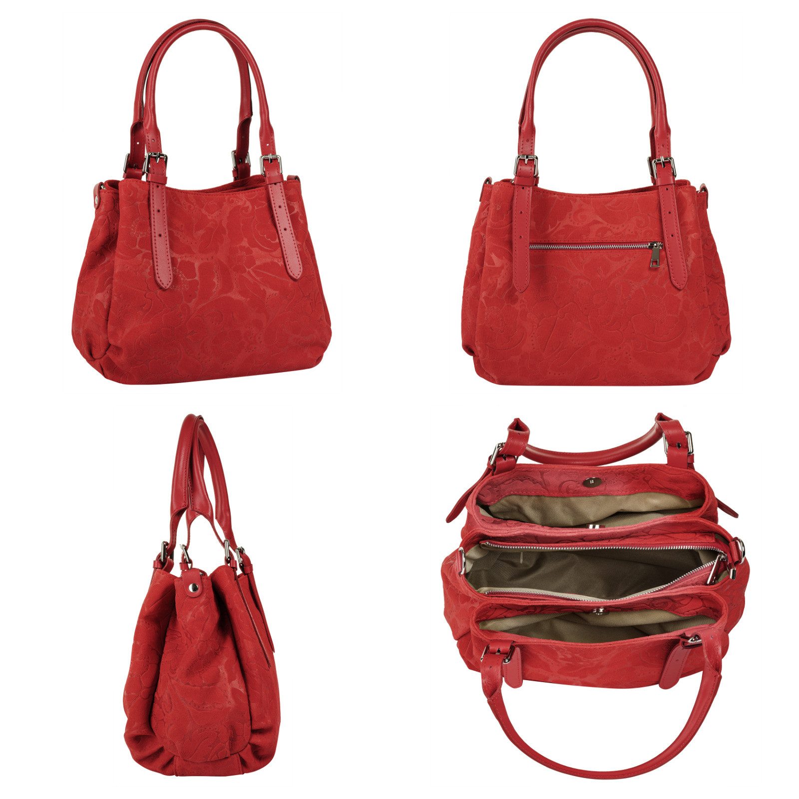 Samantha Look Tas echt leer, made in italy