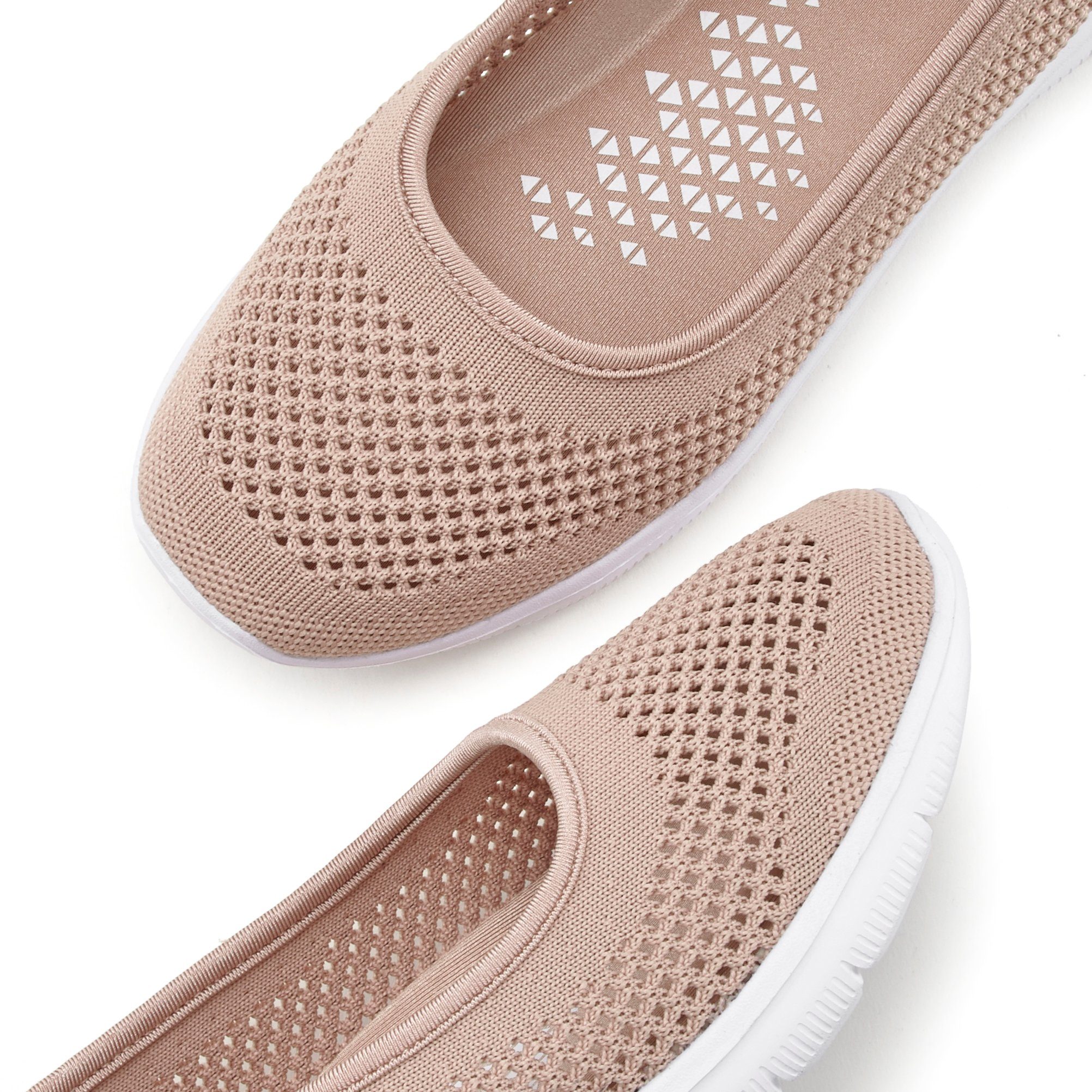 Lascana Sneaker-ballerina’s ultralichte slipper, slip-on sneaker, vrijetijdsschoen vegan