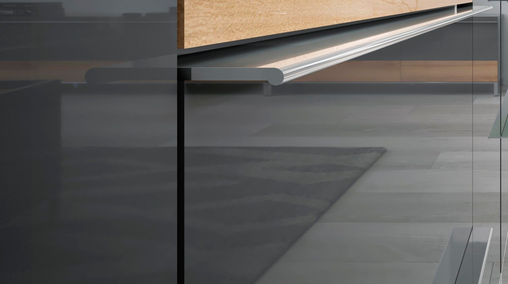 Places of Style Tv-meubel Onyx Kast met soft-close functie, in twee breedtes, tv-tafel