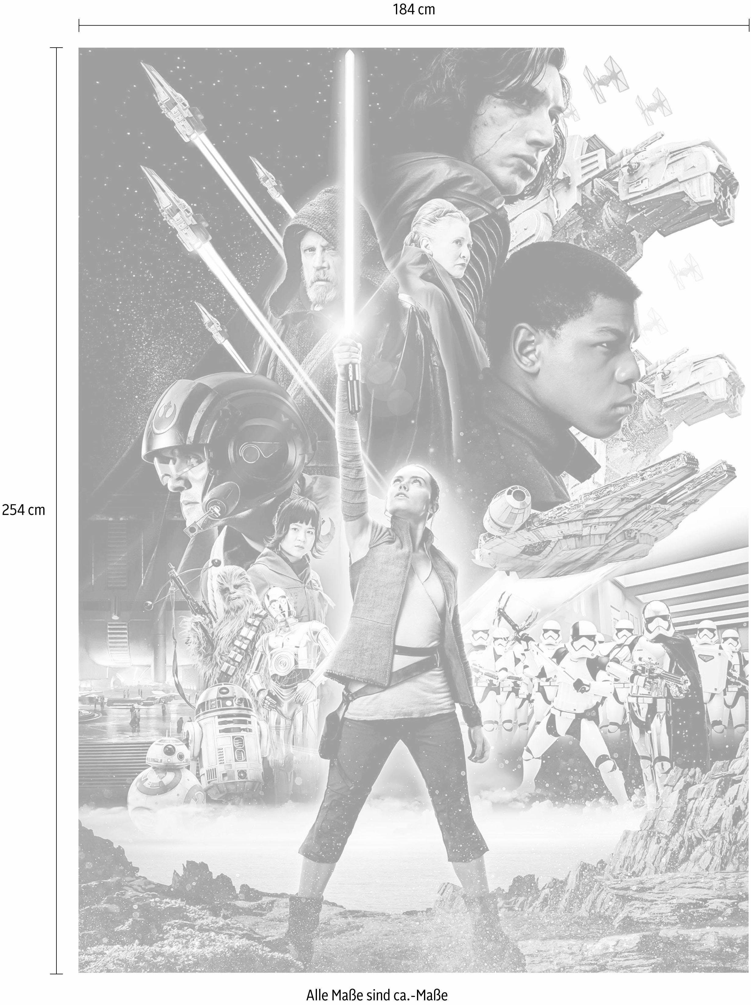 Komar Fotobehang STAR WARS Balance - Afmeting 184 x 254 cm (set)