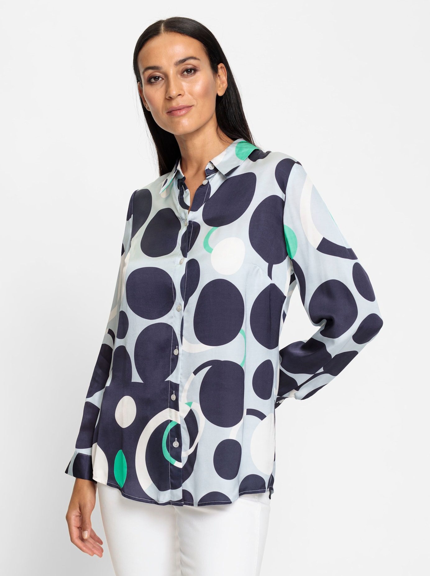 heine Blouse met lange mouwen