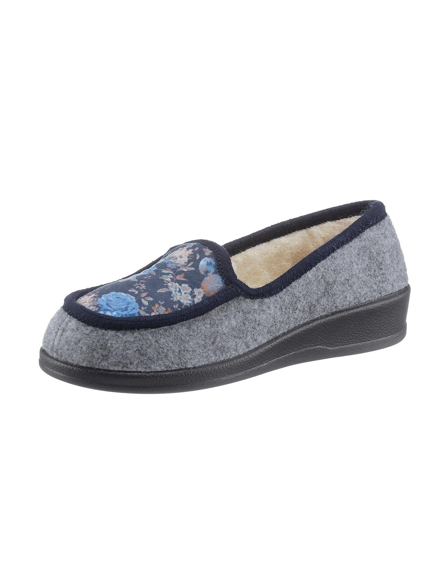 SCHAWOS Pantoffels dames pantoffels maat 40 grijs