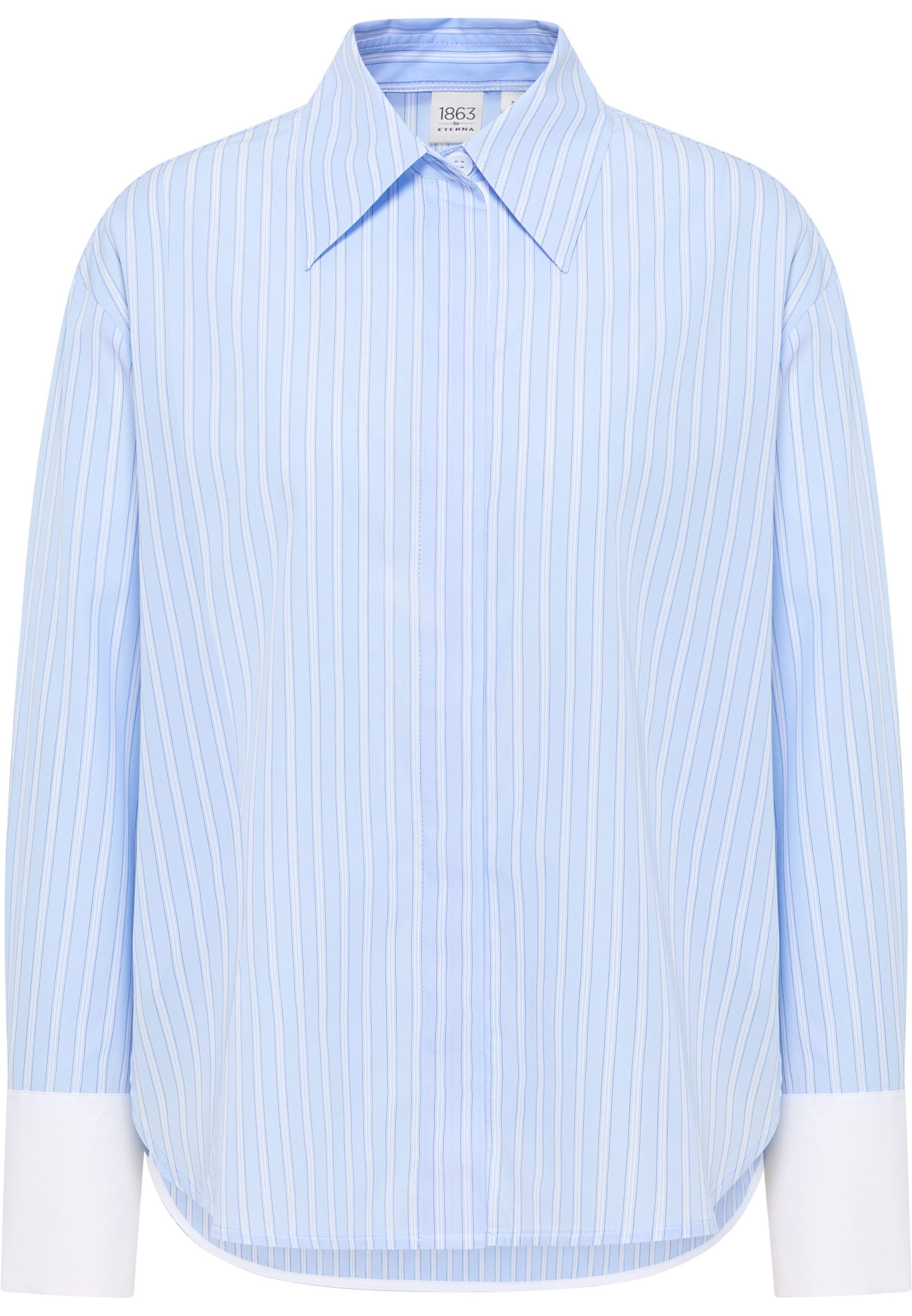 Eterna Overhemdblouse Oversized fit EASY IRON (gemakkelijk te strijken)
