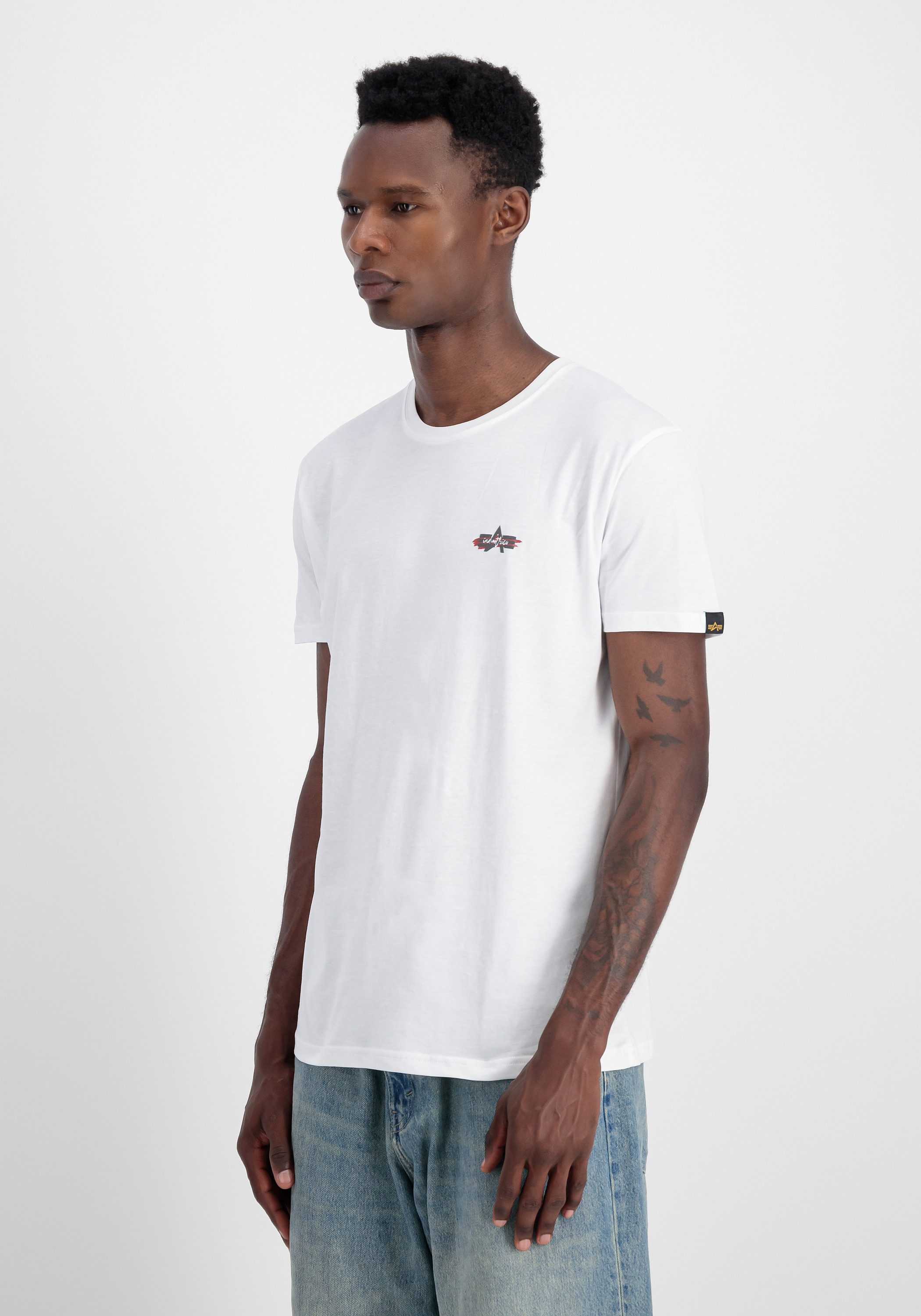 Alpha Industries T-shirt Alpha Industries Men - T-Shirts Signature Puff Print BP T