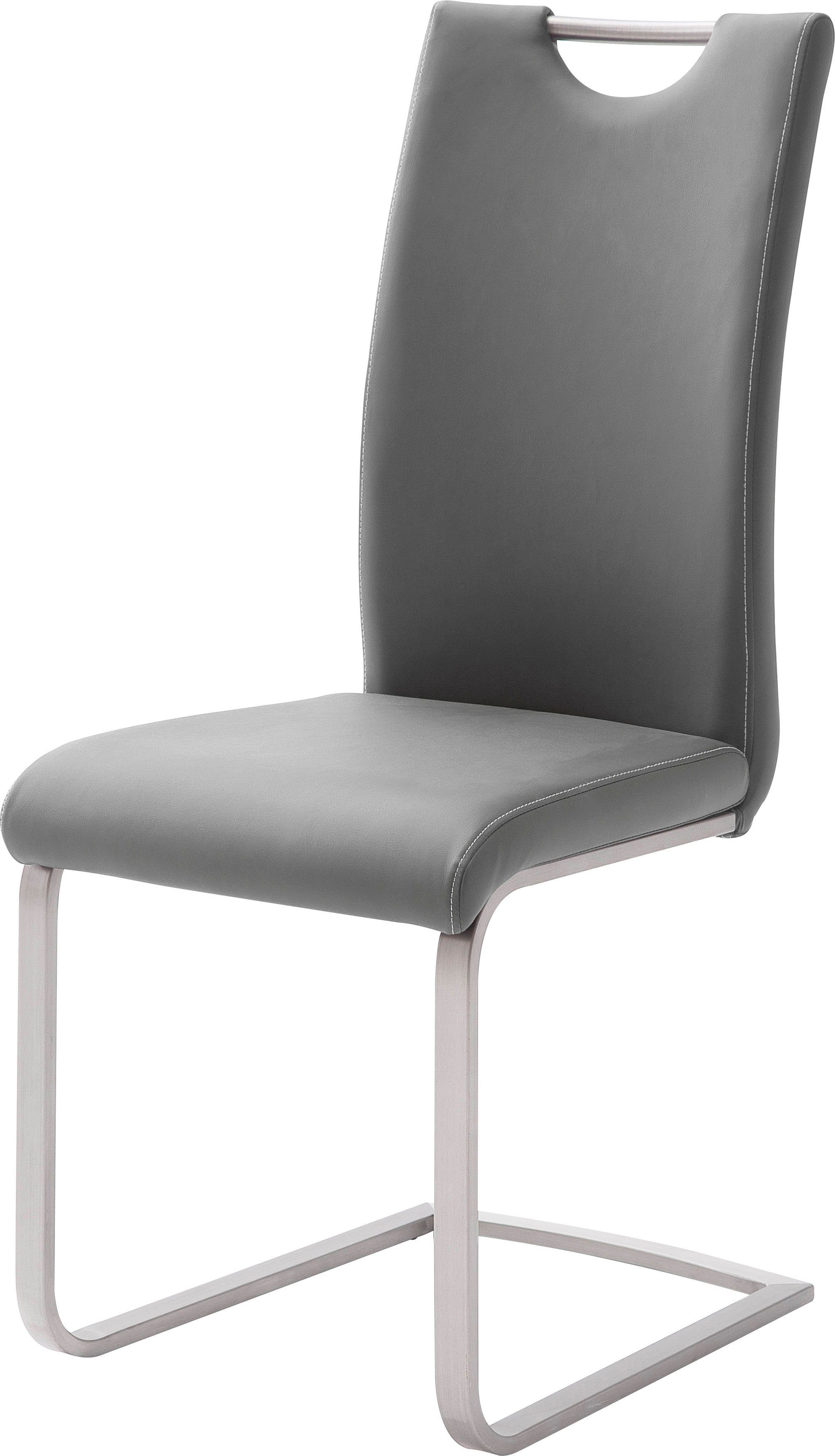 MCA furniture Vrijdragende stoel Paulo Stoel belastbaar tot 120 kg (set, 4 stuks)