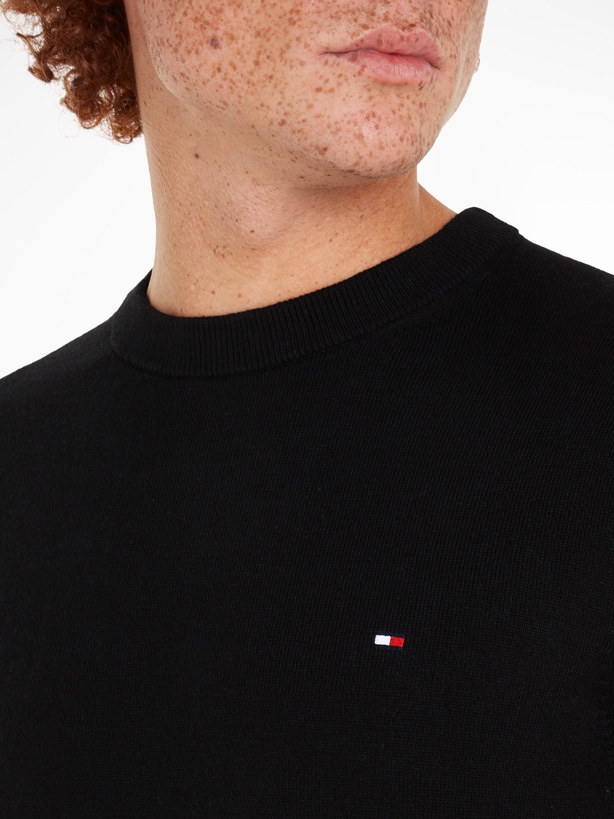 Tommy Hilfiger Trui met ronde hals PIMA ORG CTN CASHMERE CREW NECK