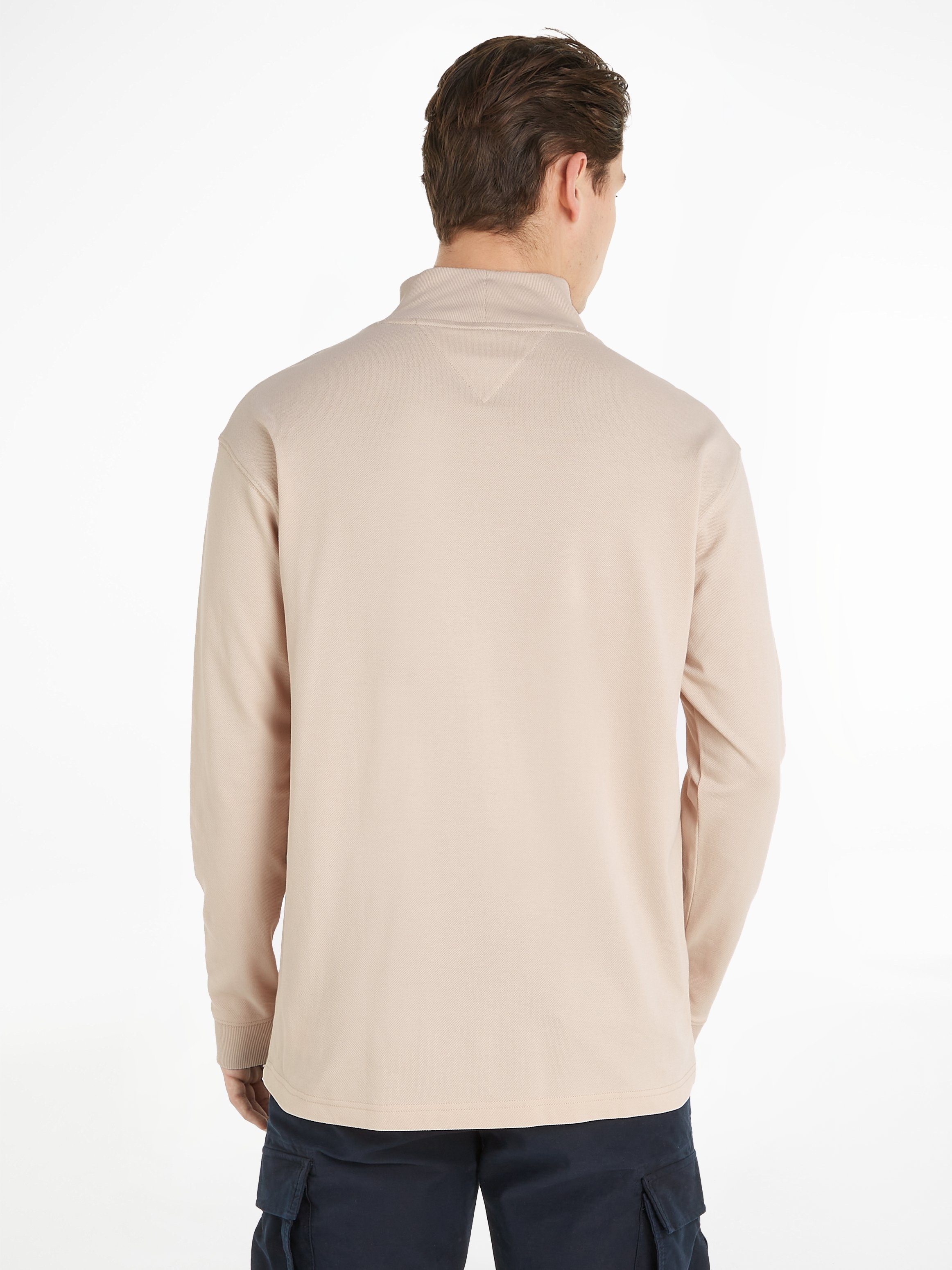 Tommy Hilfiger Shirt met lange mouwen MONOTYPE PIQUE POCKET LS TEE