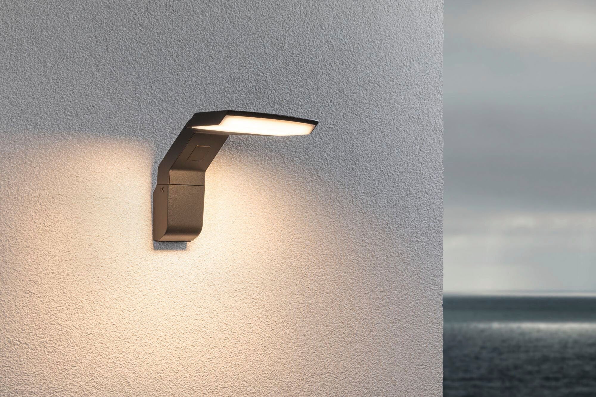 Paulmann Led-wandlamp voor buiten Zenera 230V 3000K Antraciet