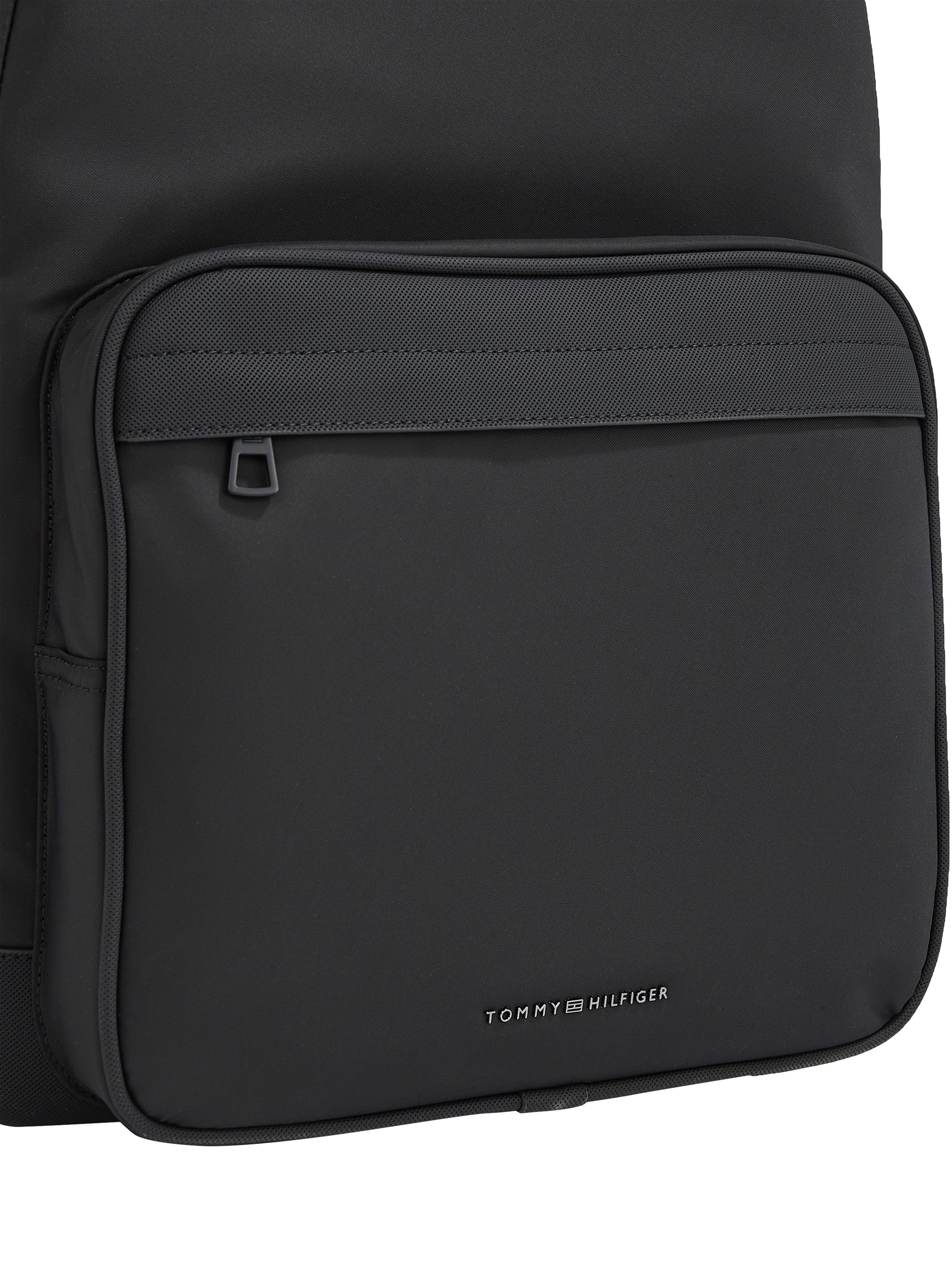 Tommy Hilfiger Vrijetijdsrugzak TH REPREVE BACKPACK , heren rugzak, werkrugzak met verstelbare schouderbanden