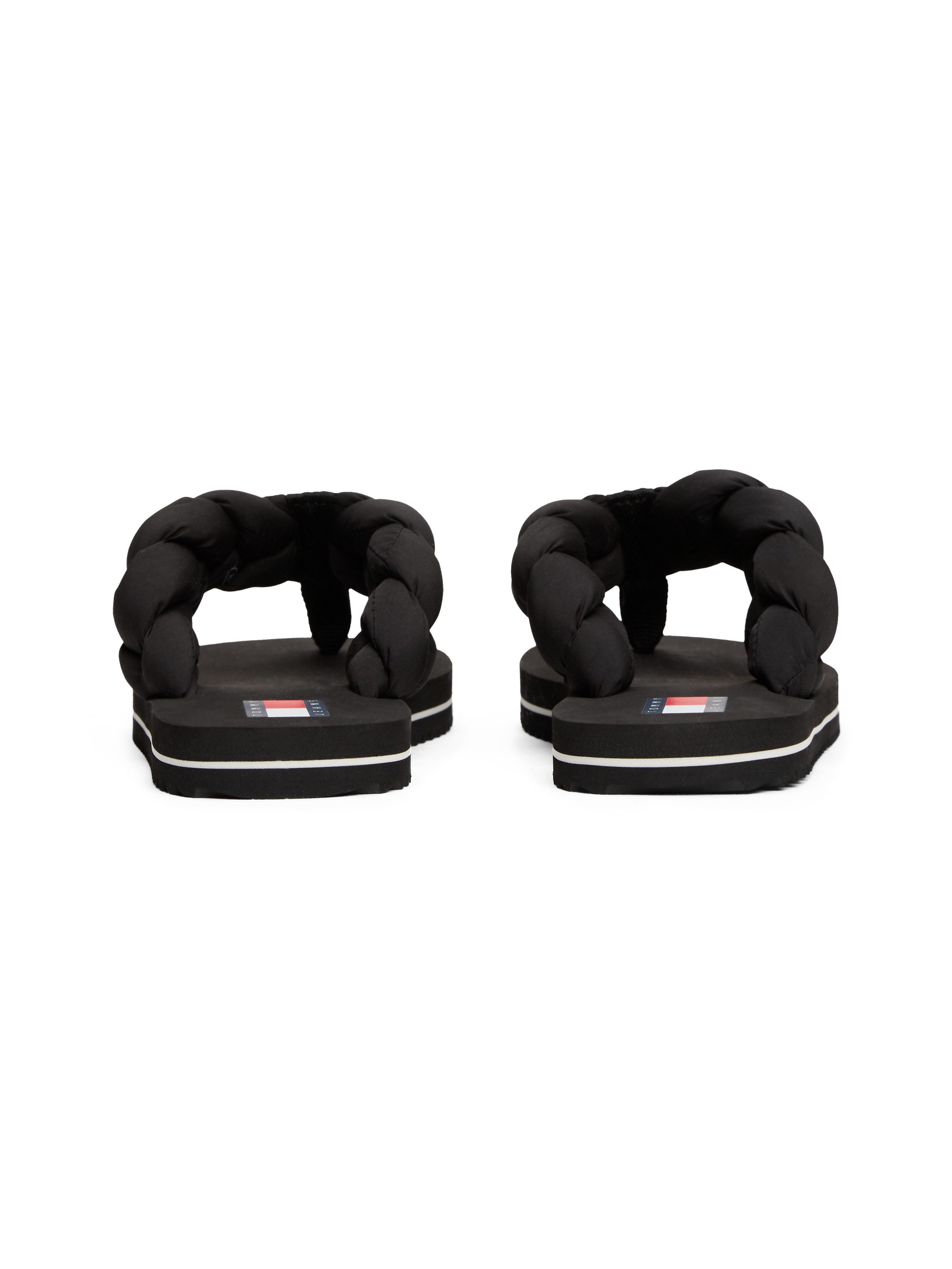 TOMMY JEANS Teenslippers BRAIDED THONG BEACH SANDAL