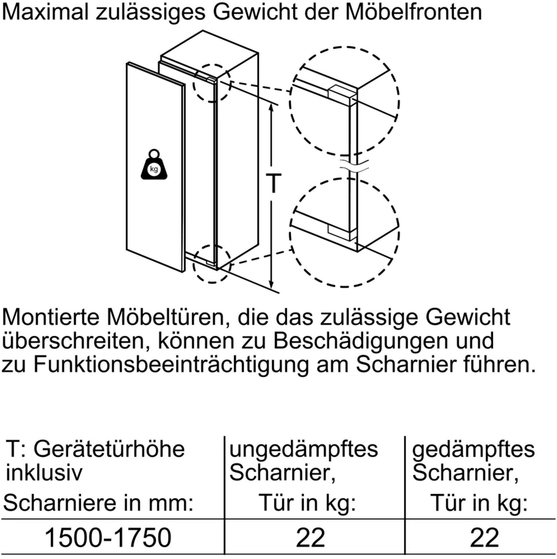 SIEMENS Inbouwkoelkast KI72LADE0, 157,7 cm x 55,8 cm