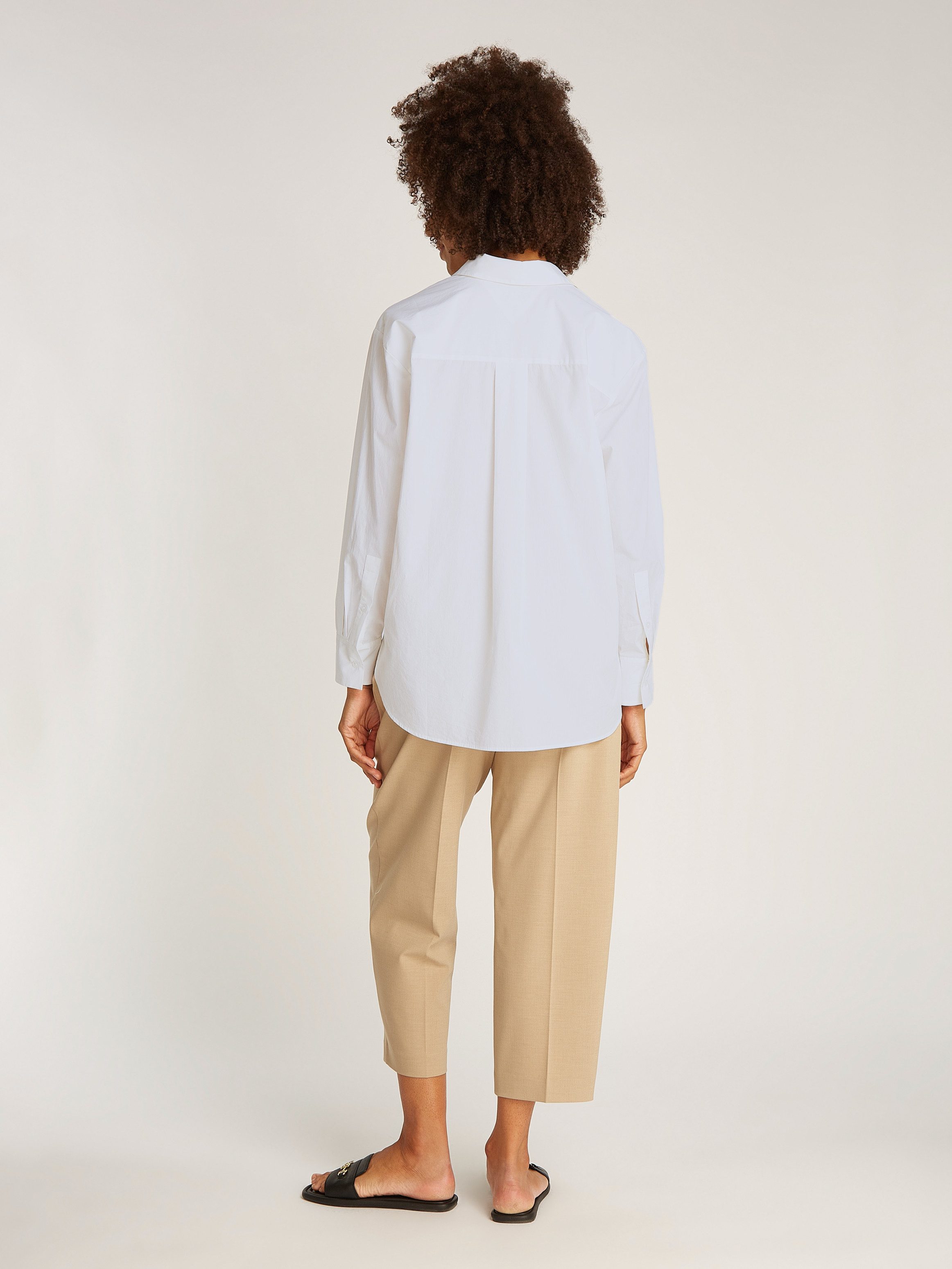 Tommy Hilfiger Overhemdblouse ESS POPLIN EASY FIT SHIRT
