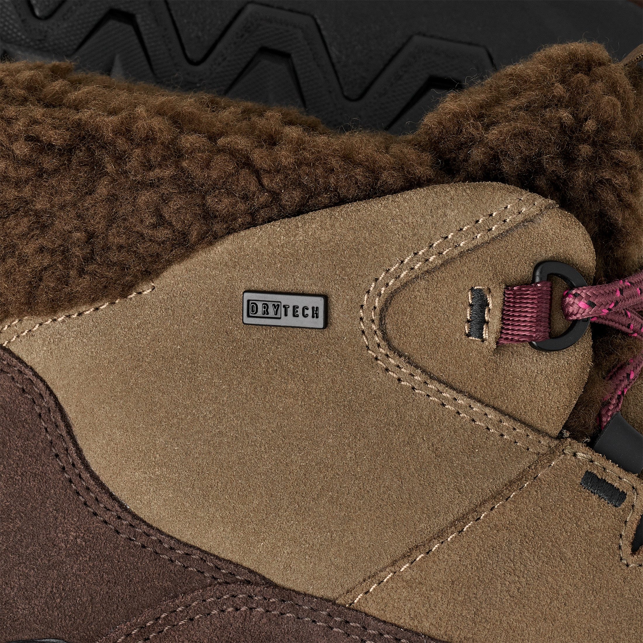 UGG Winterlaarzen TERRE TRAIL COZY LACE Plateaboots, winterlaarzen met gevoerde schacht