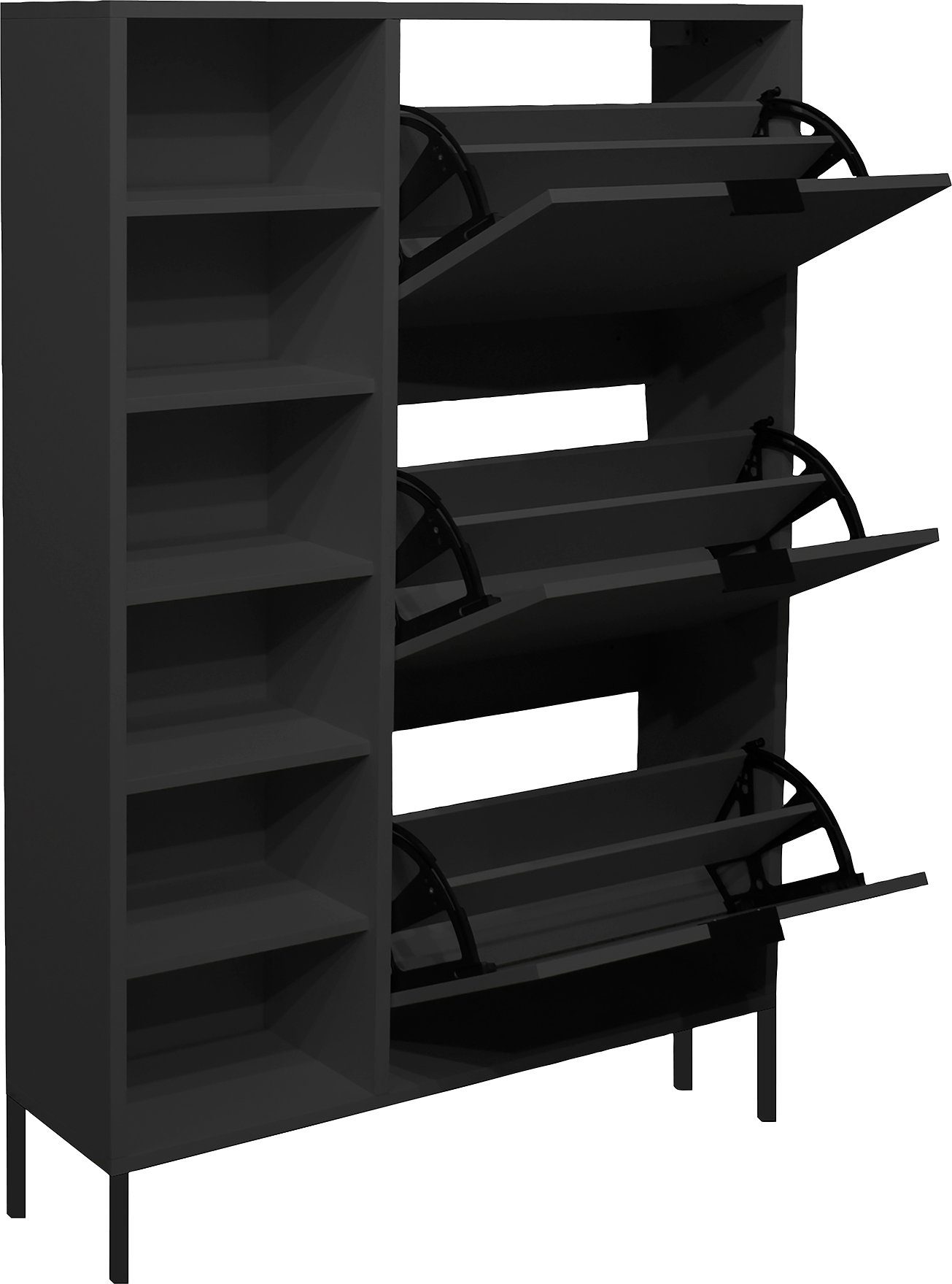 Mäusbacher Schoenenkast Bonnie TOPSELLER! Schoenenkast met vierkant frame