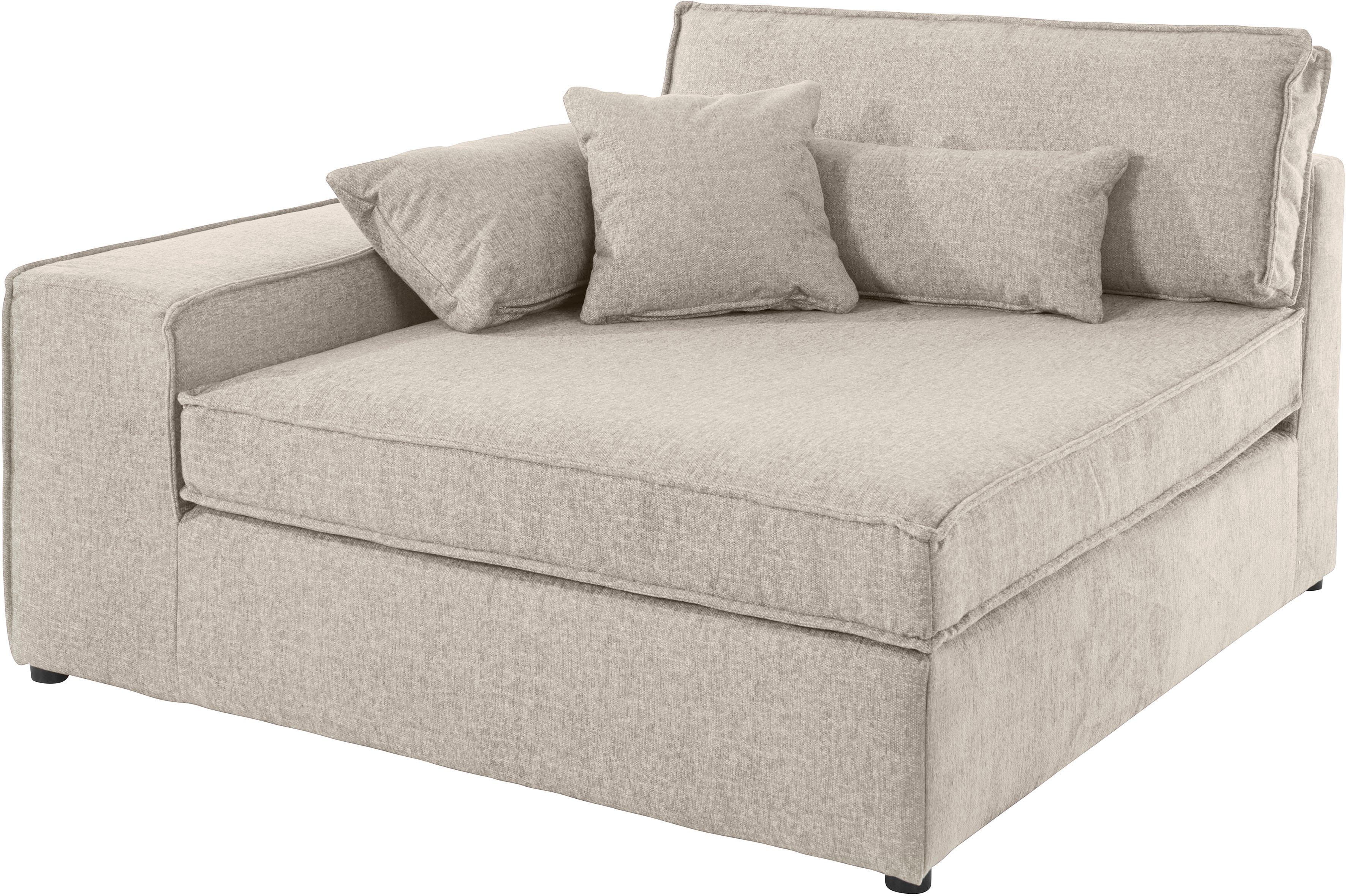 RAUM.ID Sofaelement Enid als deel van een modulaire bank, stevig zitcomfort
