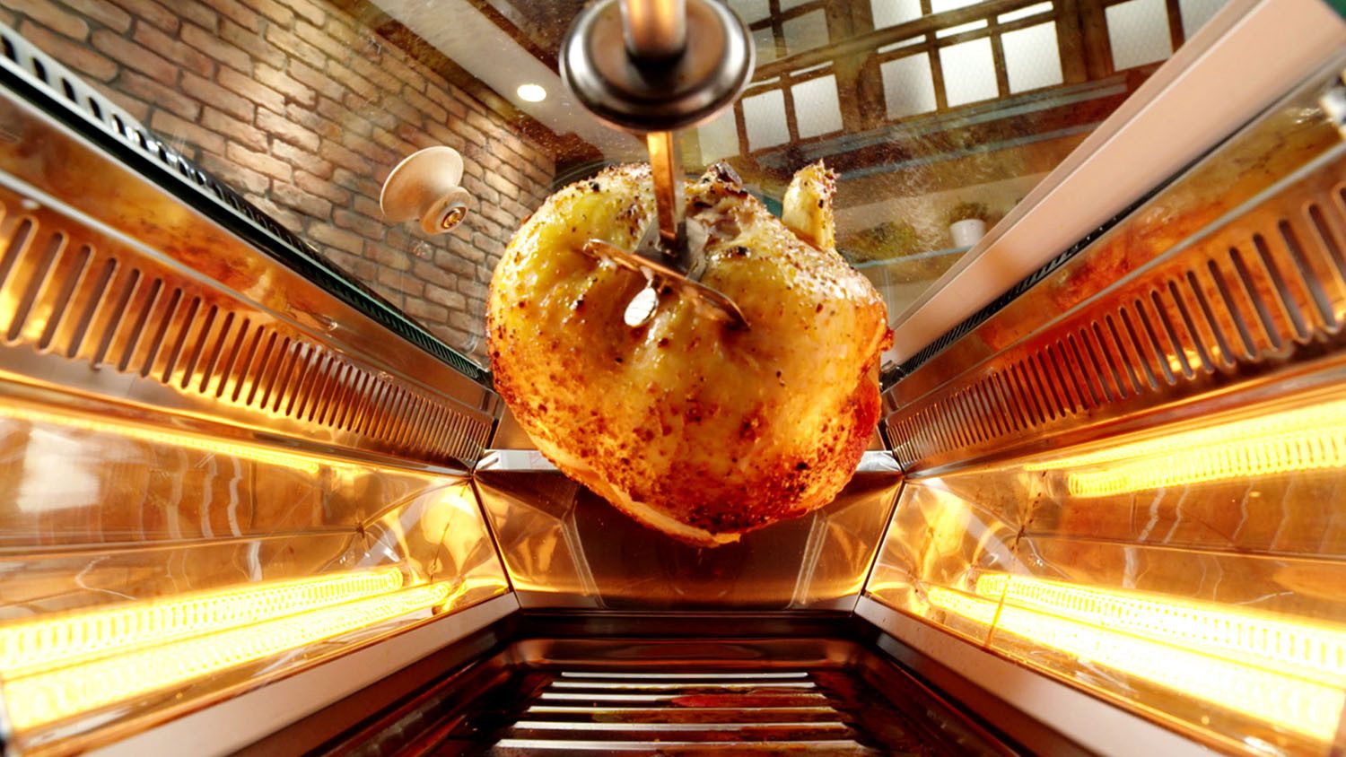 LIVINGTON Tafelgrill Rotisserie Chef