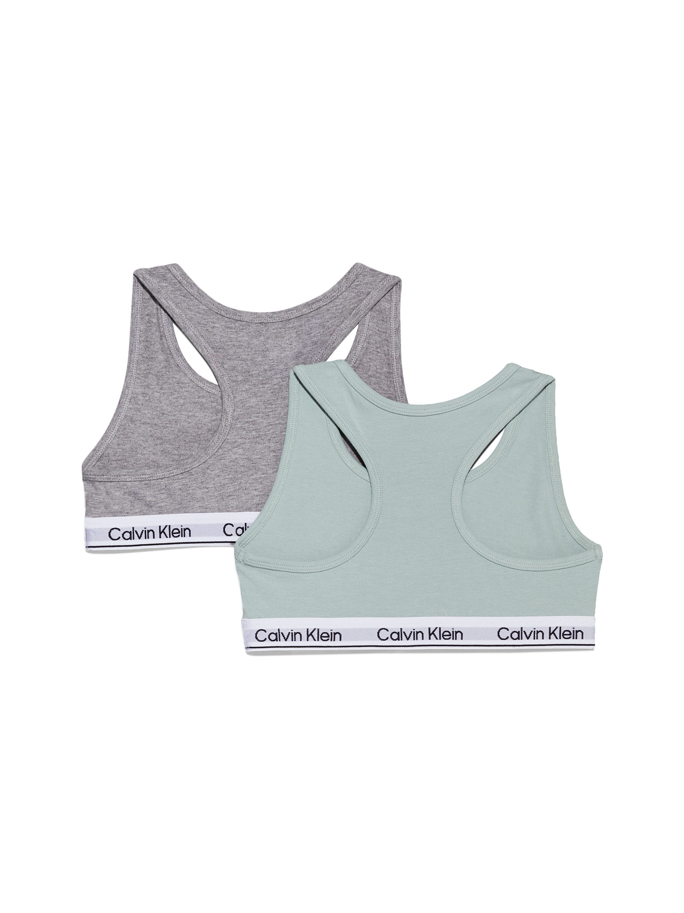 Calvin Klein Bralette 2PK BRALETTE voor kinderen tot 16 jaar, met racerback (set, 2-delig)
