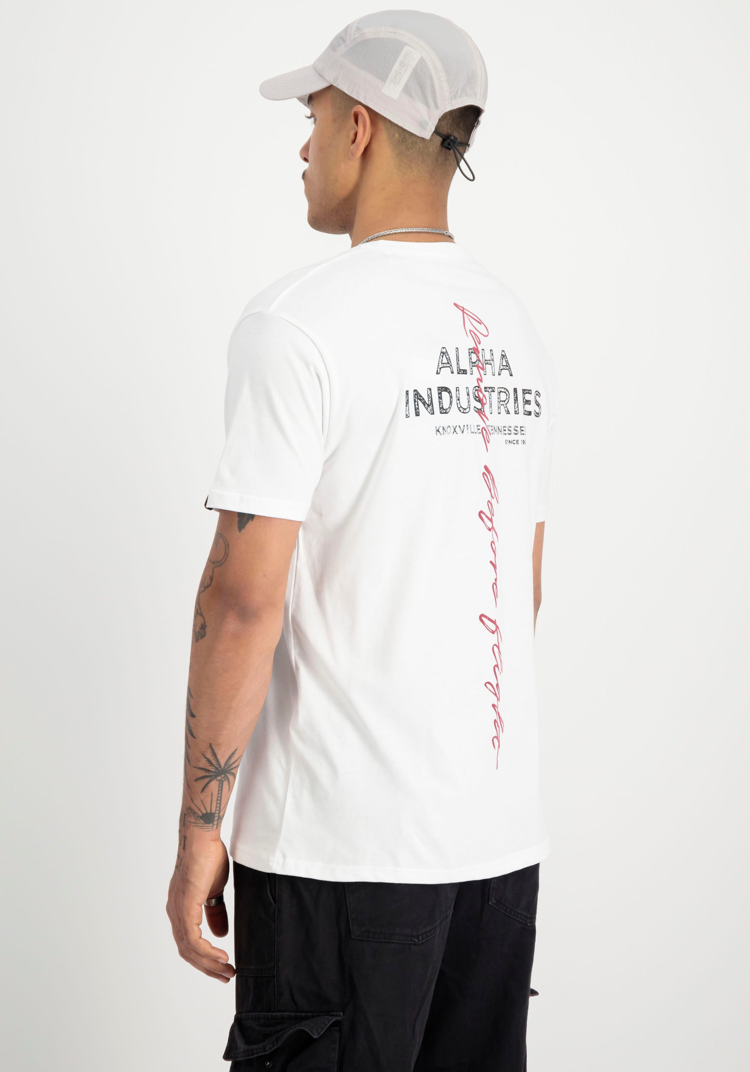 Alpha Industries Shirt met ronde hals Signature BP T