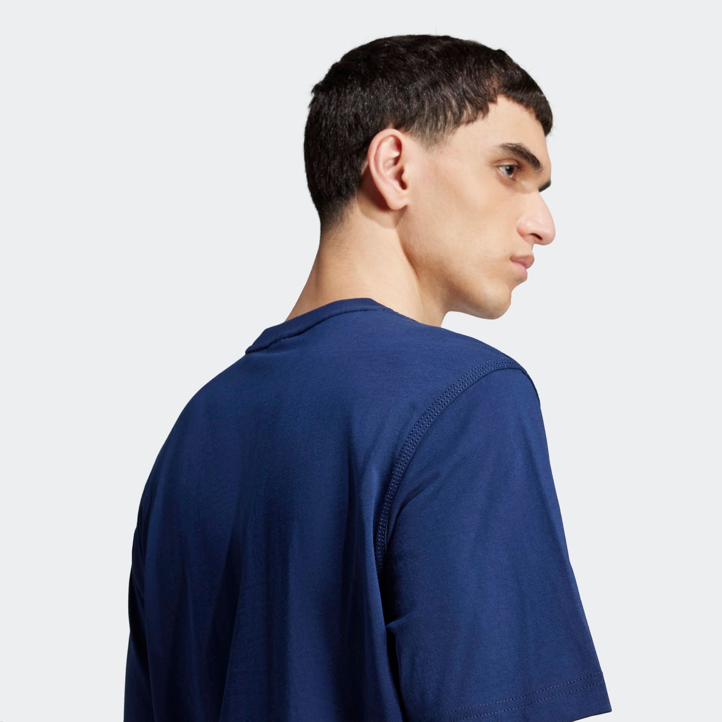 adidas Originals T-shirt TREFOIL ESS TEE drie-strepen essentials shirt met trefoil-logo