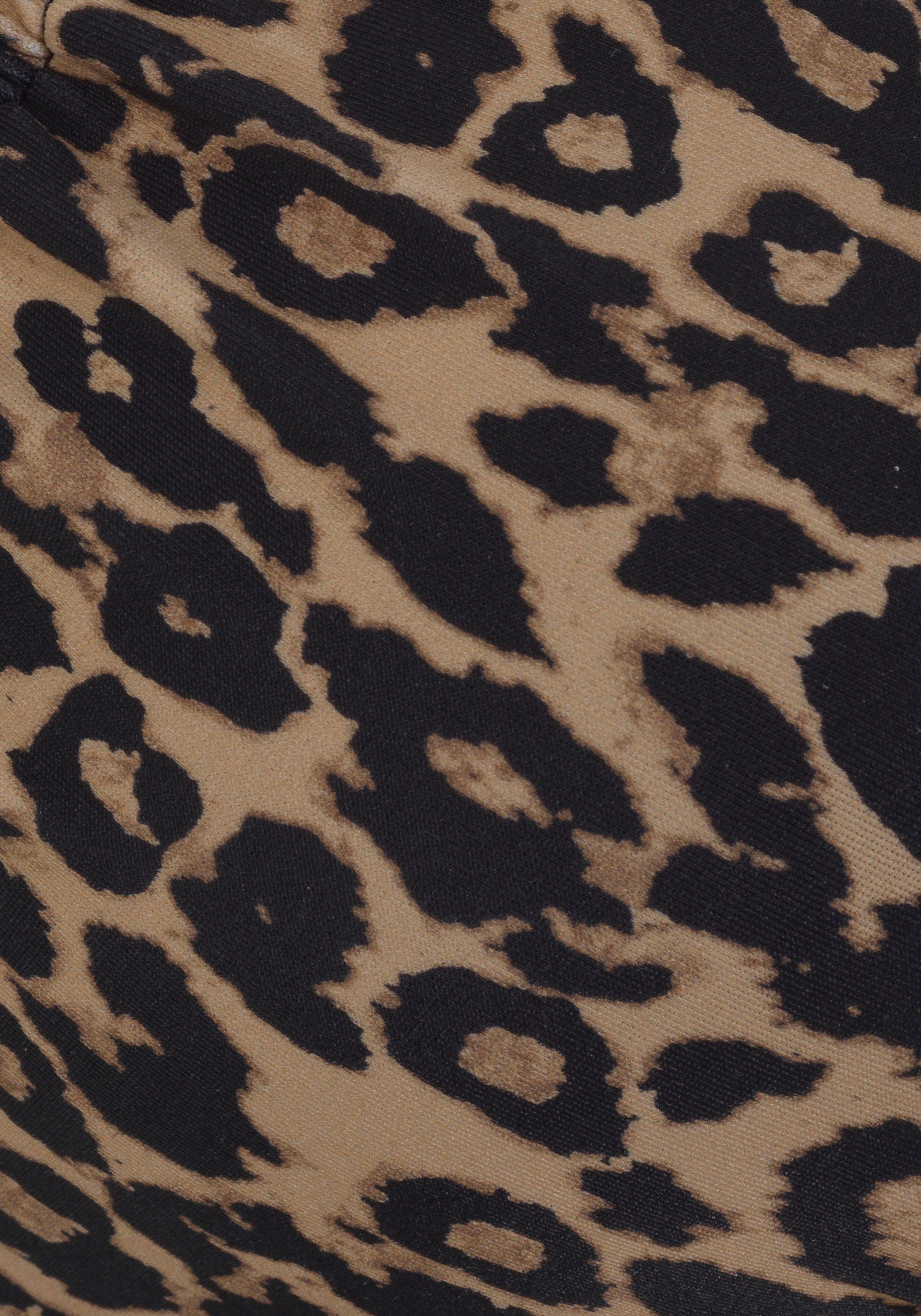 Vivance Beugelbikinitop Thora in modieuze leoprint