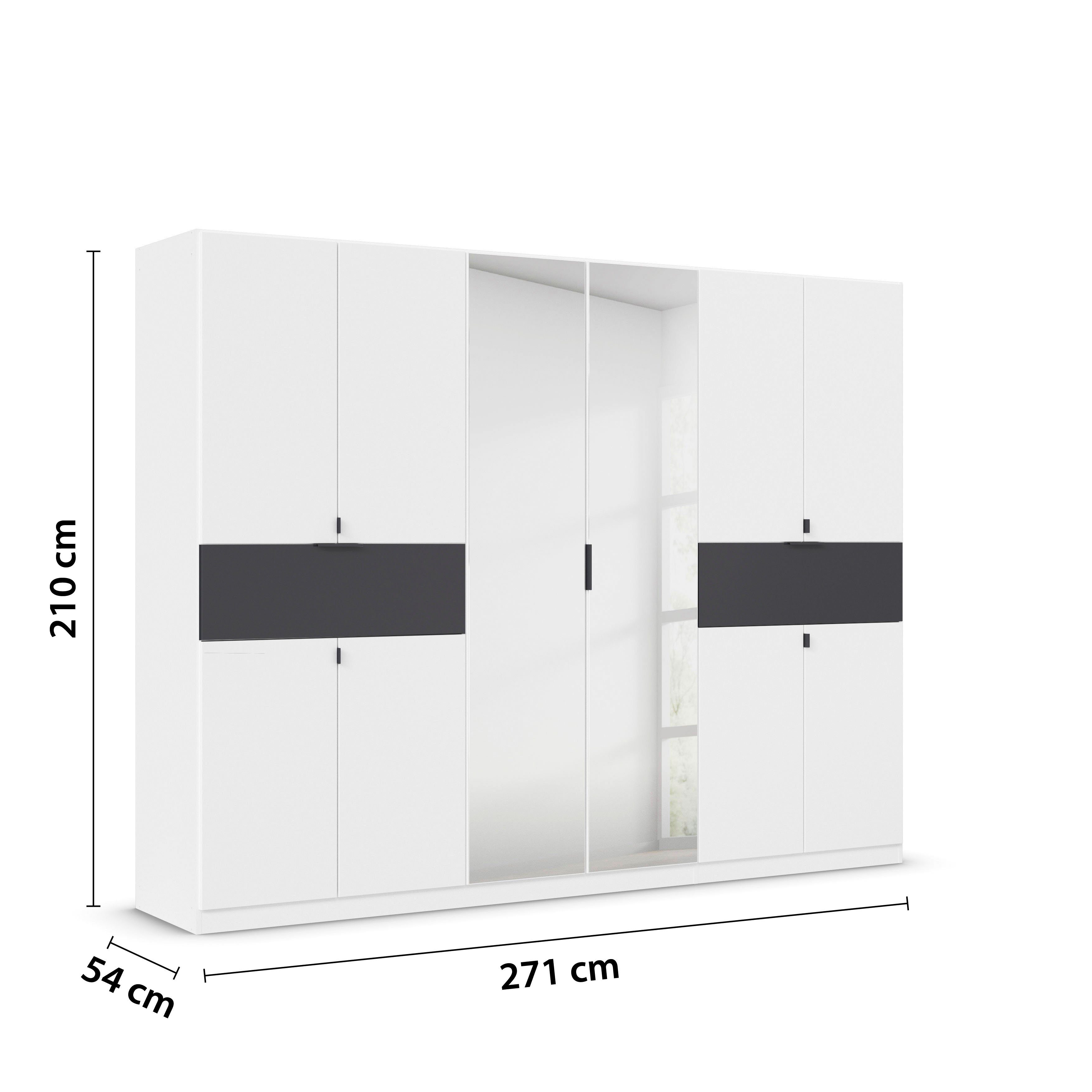 rauch Draaideurkast Kledingkast kast garderobe waskast TICAO met 2 ruime lades, veel opbergruimte made in germany