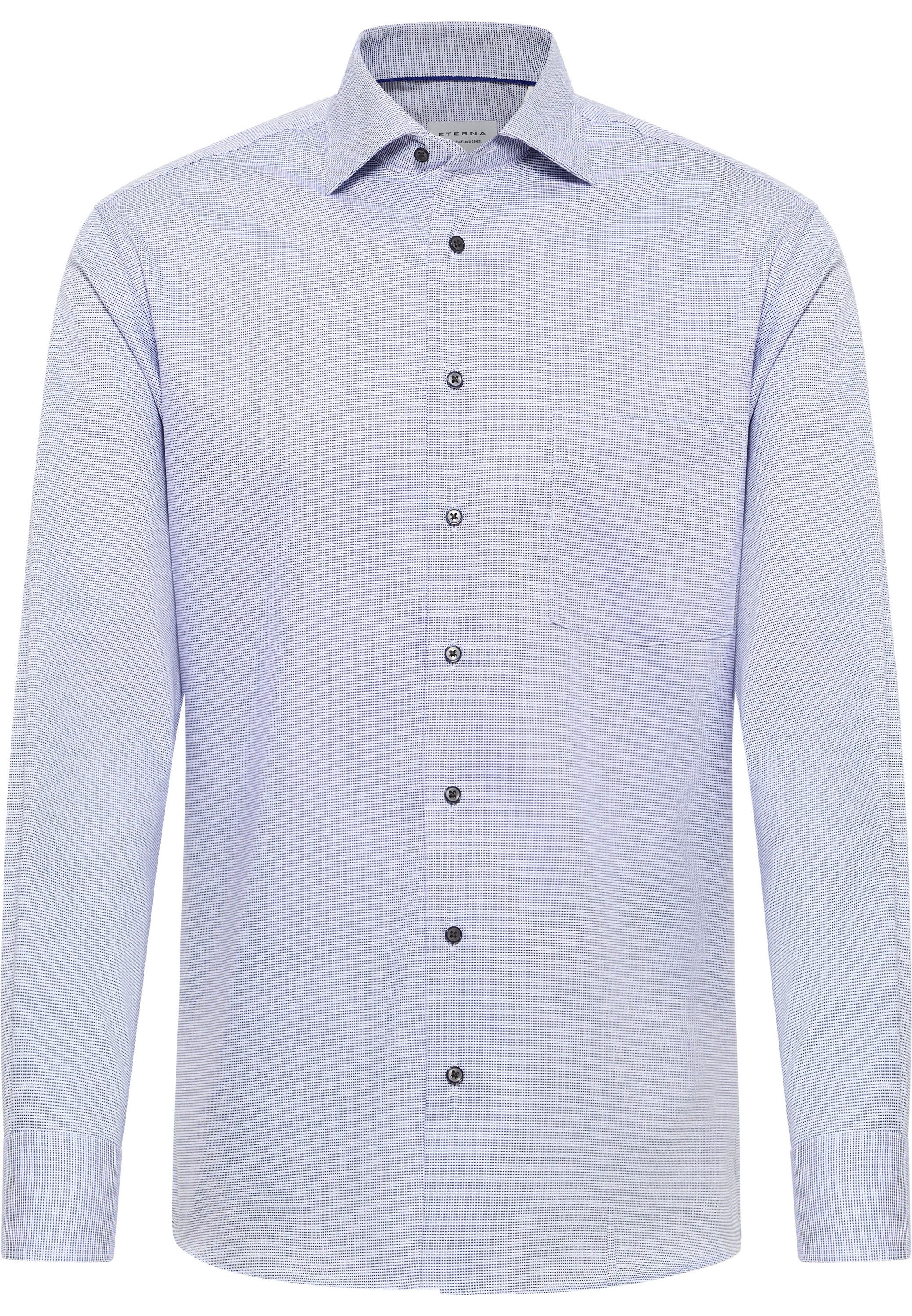 Eterna Overhemd met lange mouwen MODERN FIT NON IRON (strijkvrij)