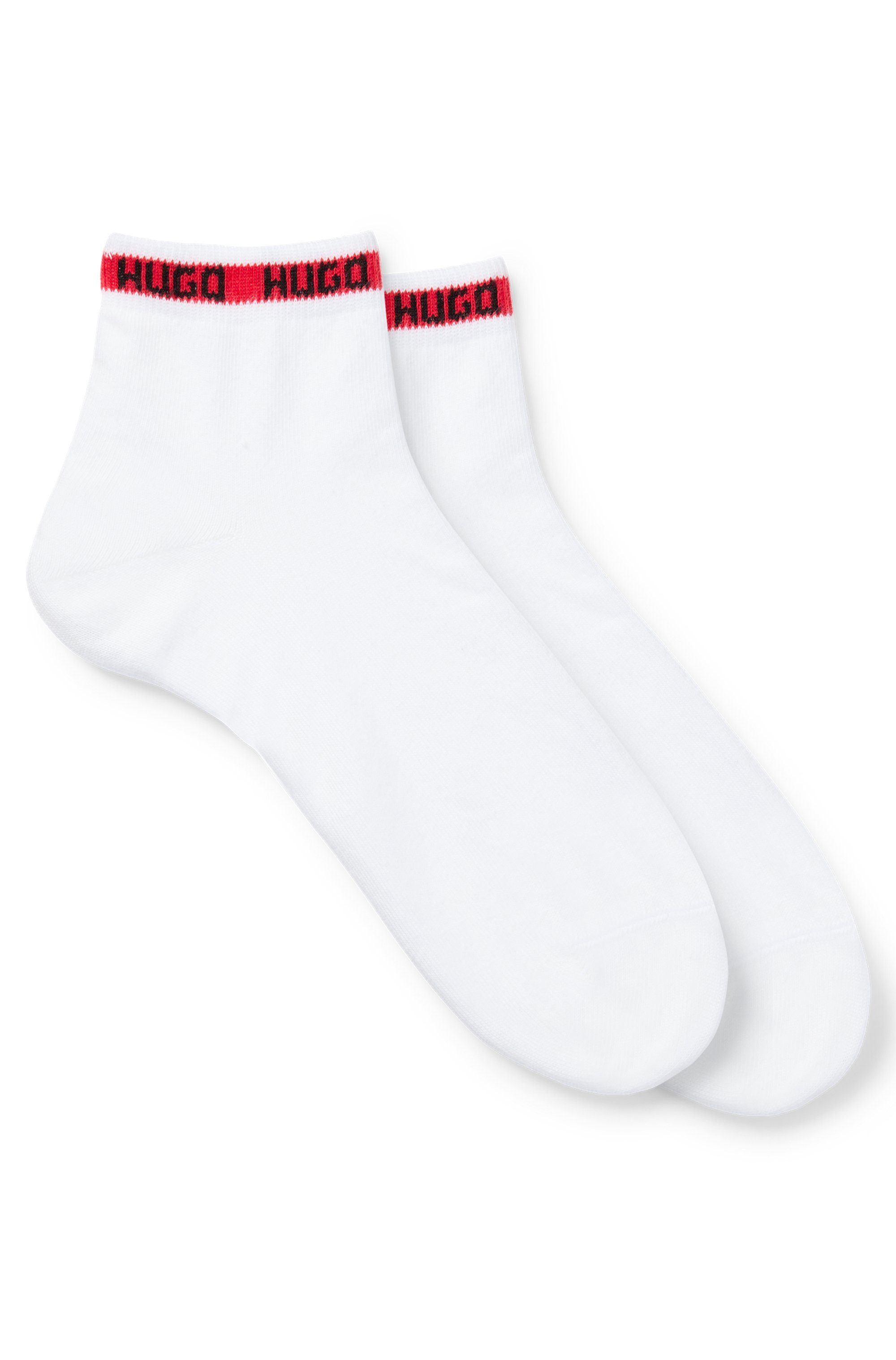 HUGO underwear Vrijetijdssokken 2P SH TAPE CC 102 met hugo logo-opdrukken (Set van 2)