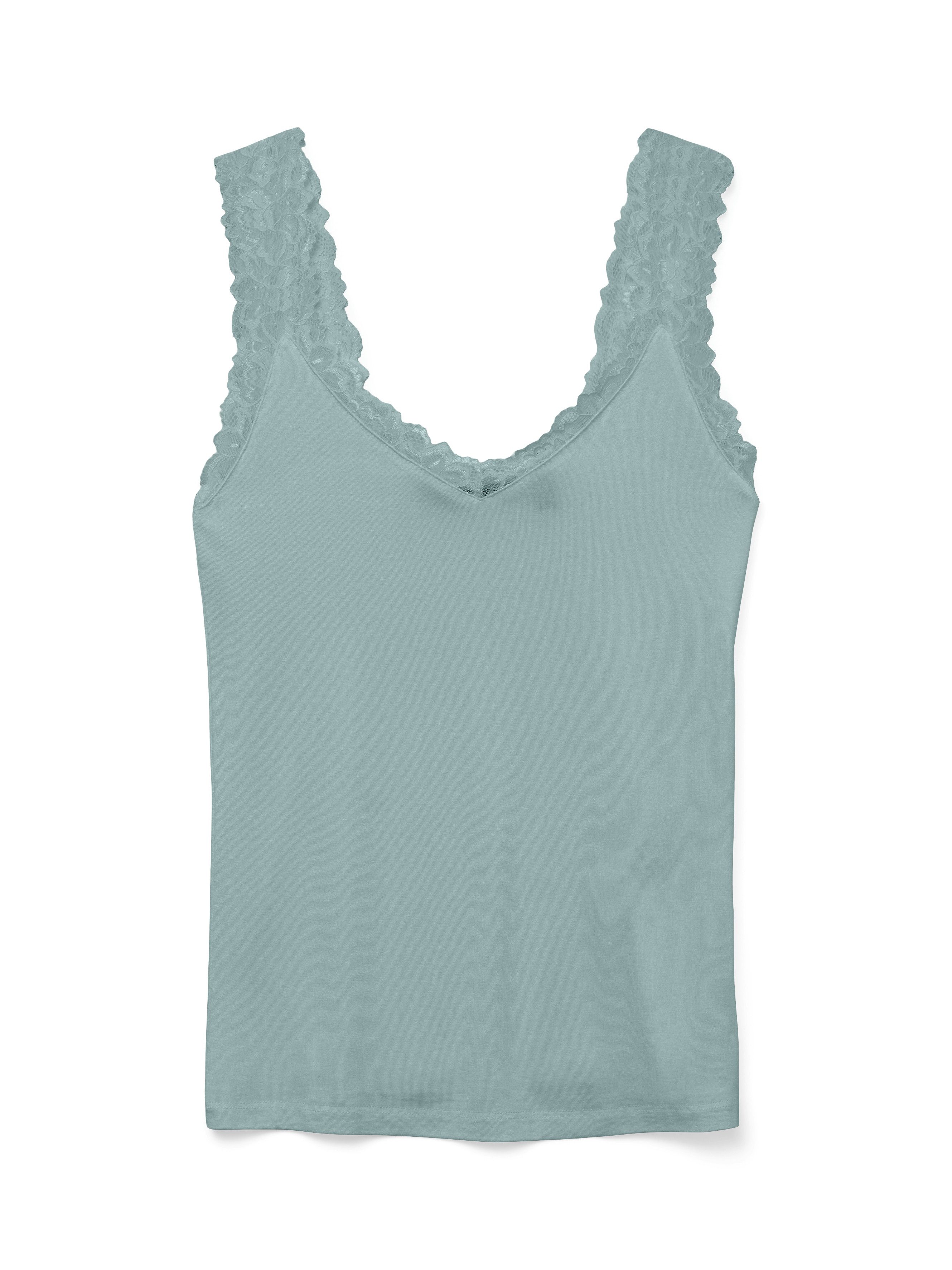 Vero Moda Kanten top VMROSA SL TOP JRS NOOS