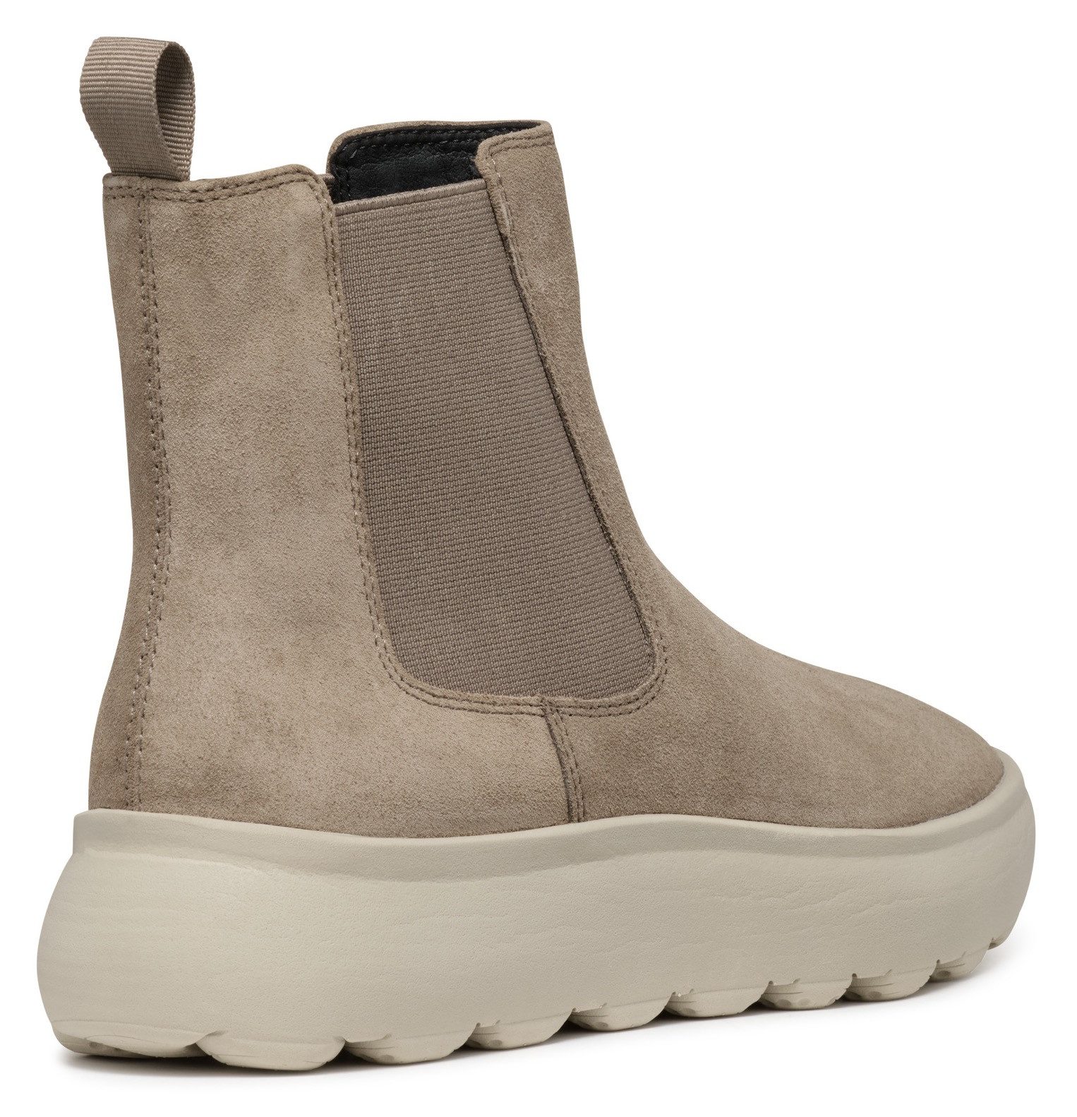 Geox Chelsea-boots D SPHERICA EC4.1 A Plateau boot, chunky boot, winterboot met duurzaamheidssymbool LWG