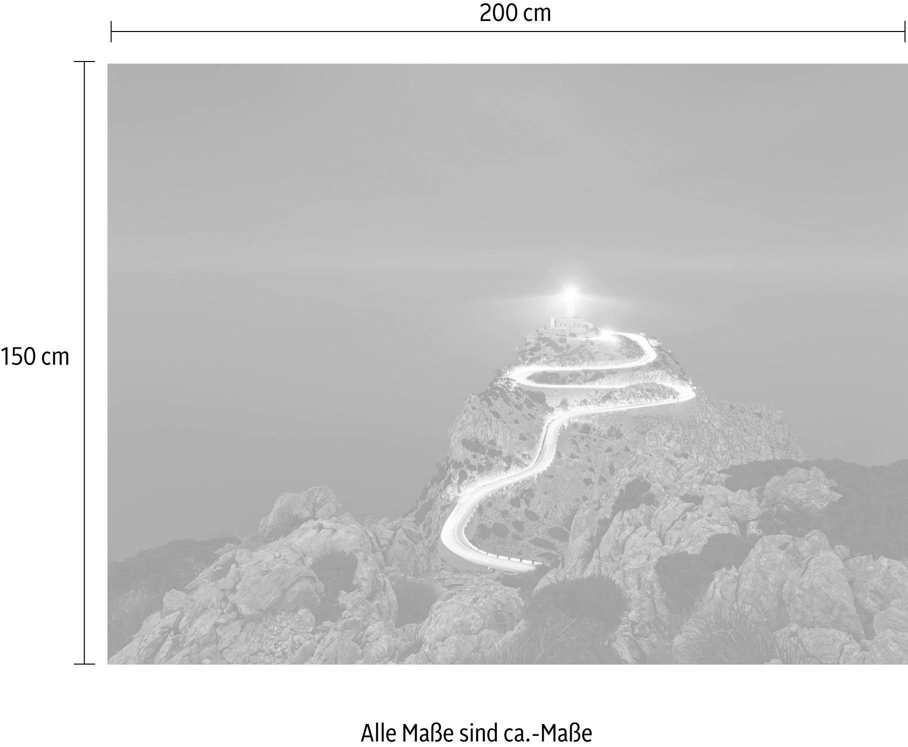 Komar Vliesbehang Digitale print vlies - Cap Formentor - Afmeting 200 x 150 cm (1 stuk)