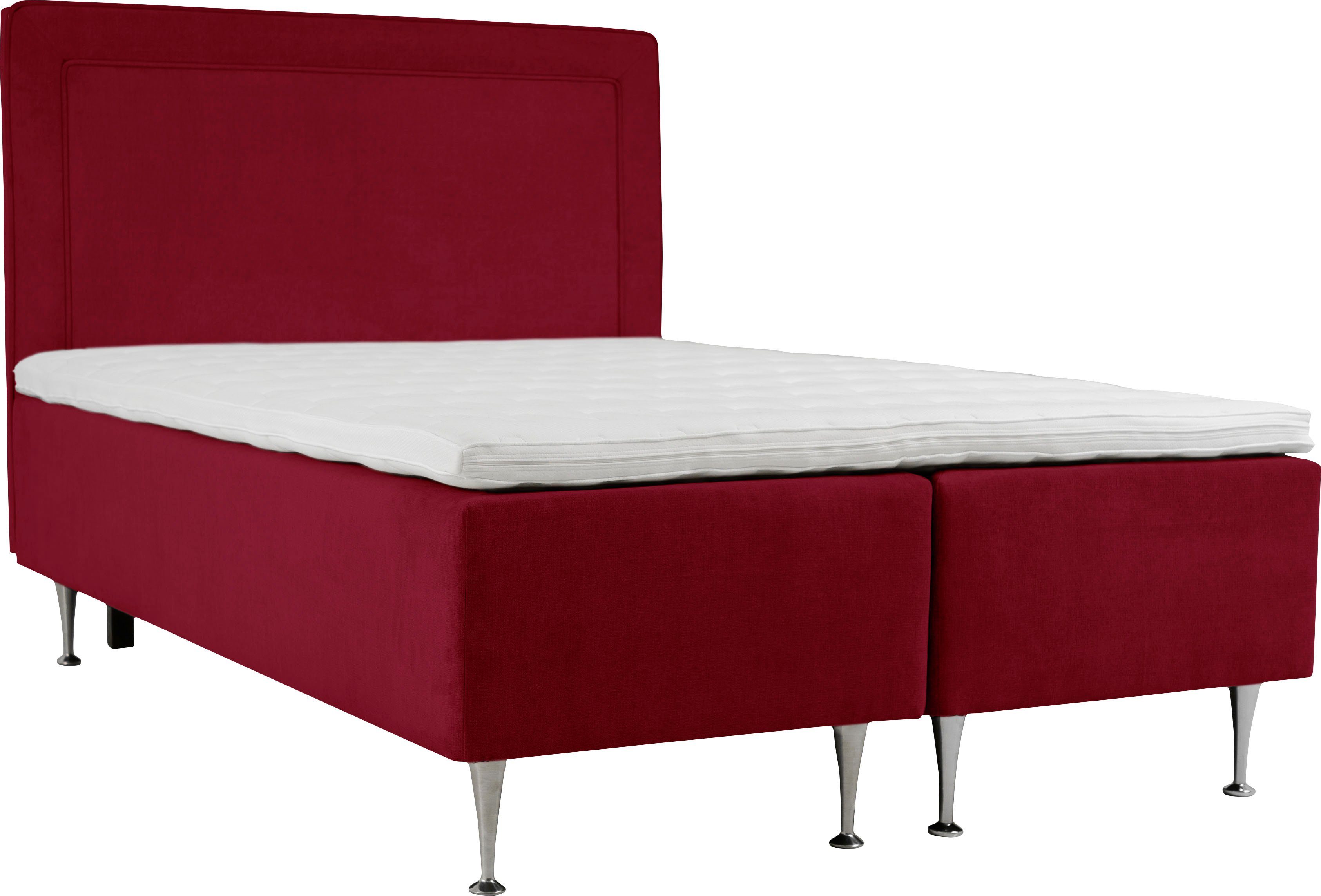 INOSIGN Boxspring Hacer Topmatras, H2 of H3 en in breedte 70,80,90,120,140,160,180 ter keuze