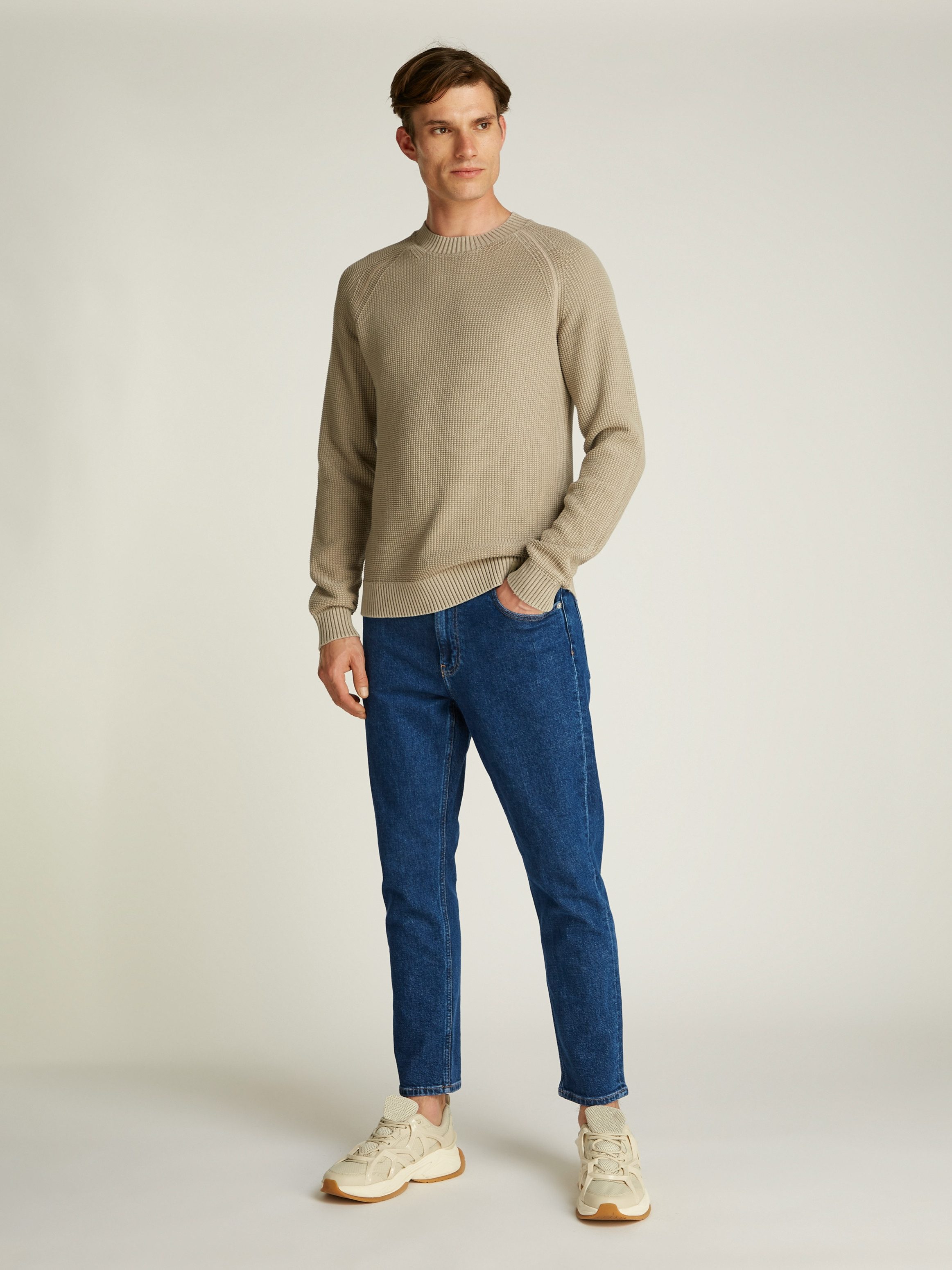 Calvin Klein Straight jeans DAD JEANS Logodruk, muntzakje