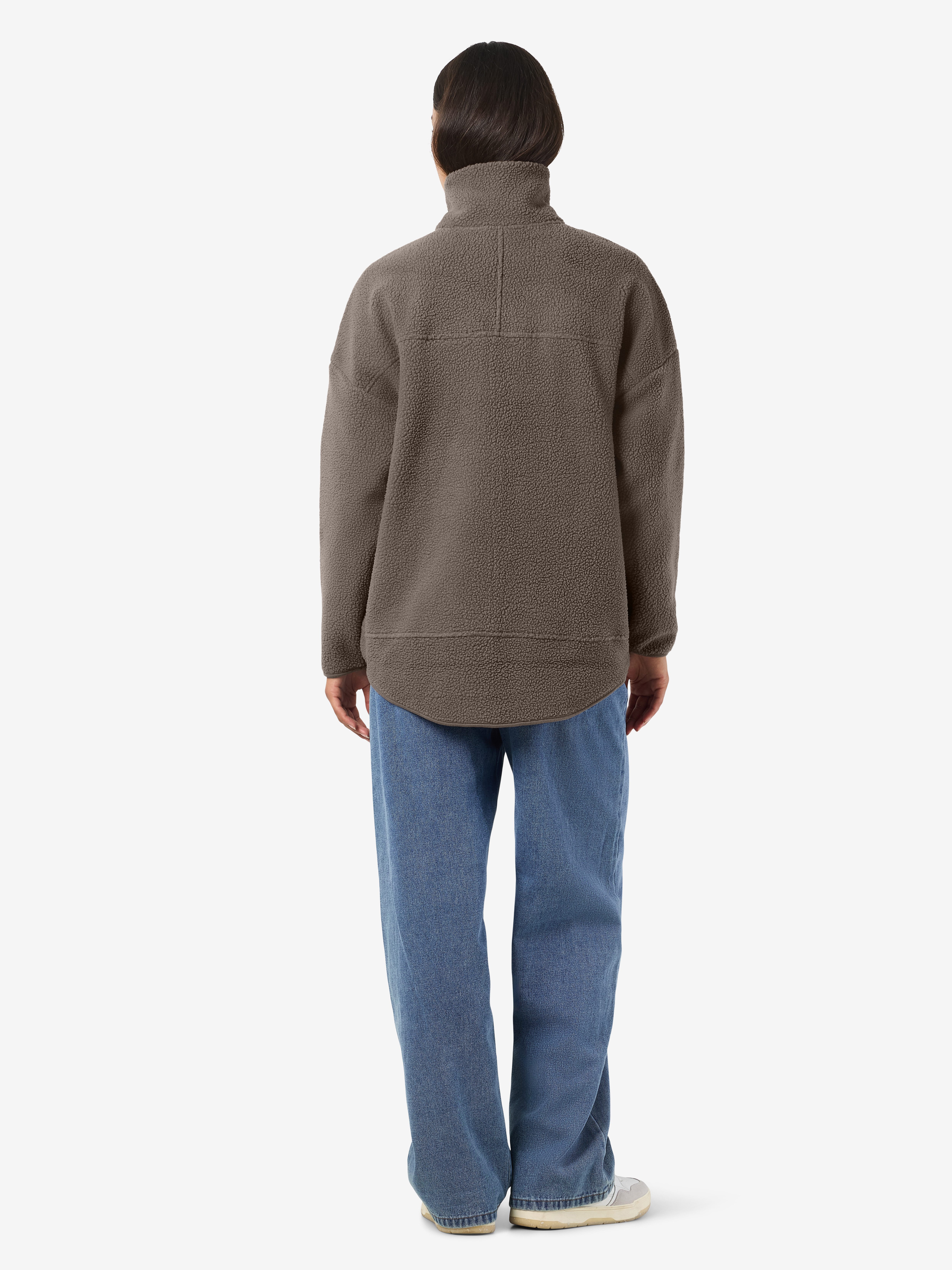 Noisy may Fleecejack NMCOZY L/S ZIP SWEATER JRS NOOS